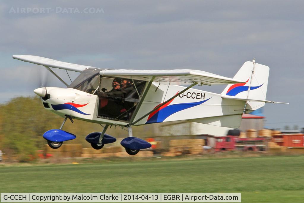 G-CCEH, 2003 Best Off Skyranger 912(2) C/N BMAA/HB/267, Best Off Skyranger 912(2) at Beighton Airfield's Early Bird Fly-In. April 13th 2014.