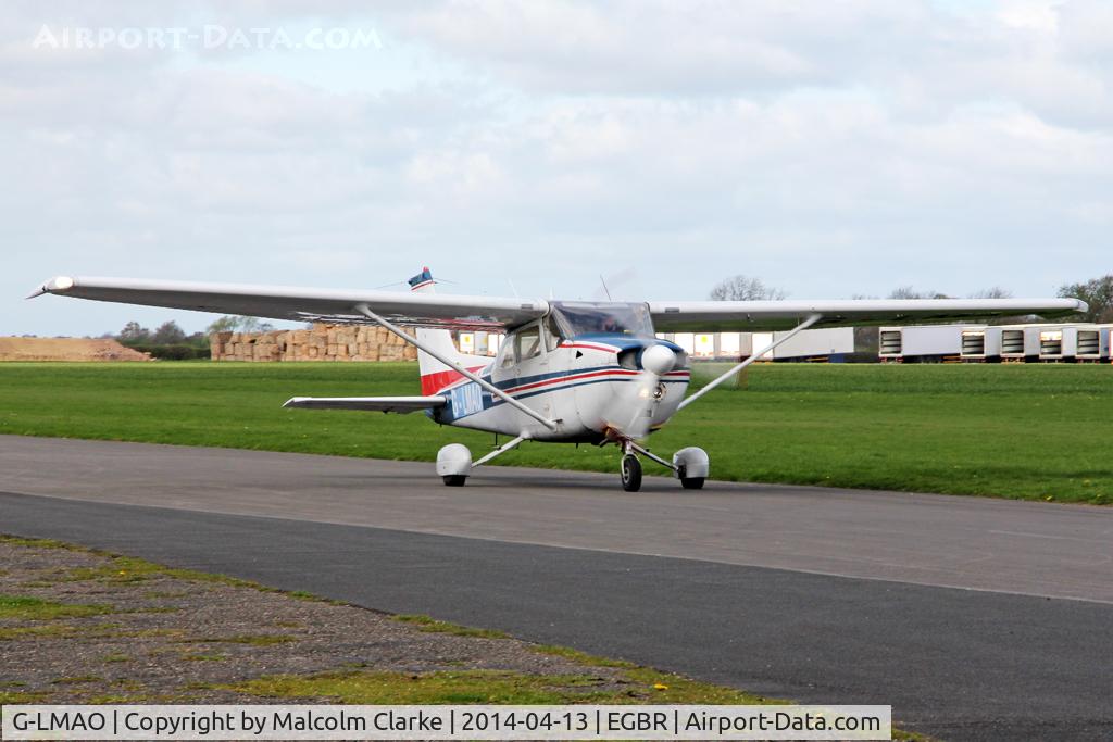 G-LMAO, 1978 Reims F172M Skyhawk Skyhawk C/N 1780, Reims F172M G-LMAO at Beighton Airfield's Early Bird Fly-In. April 13th 2014.