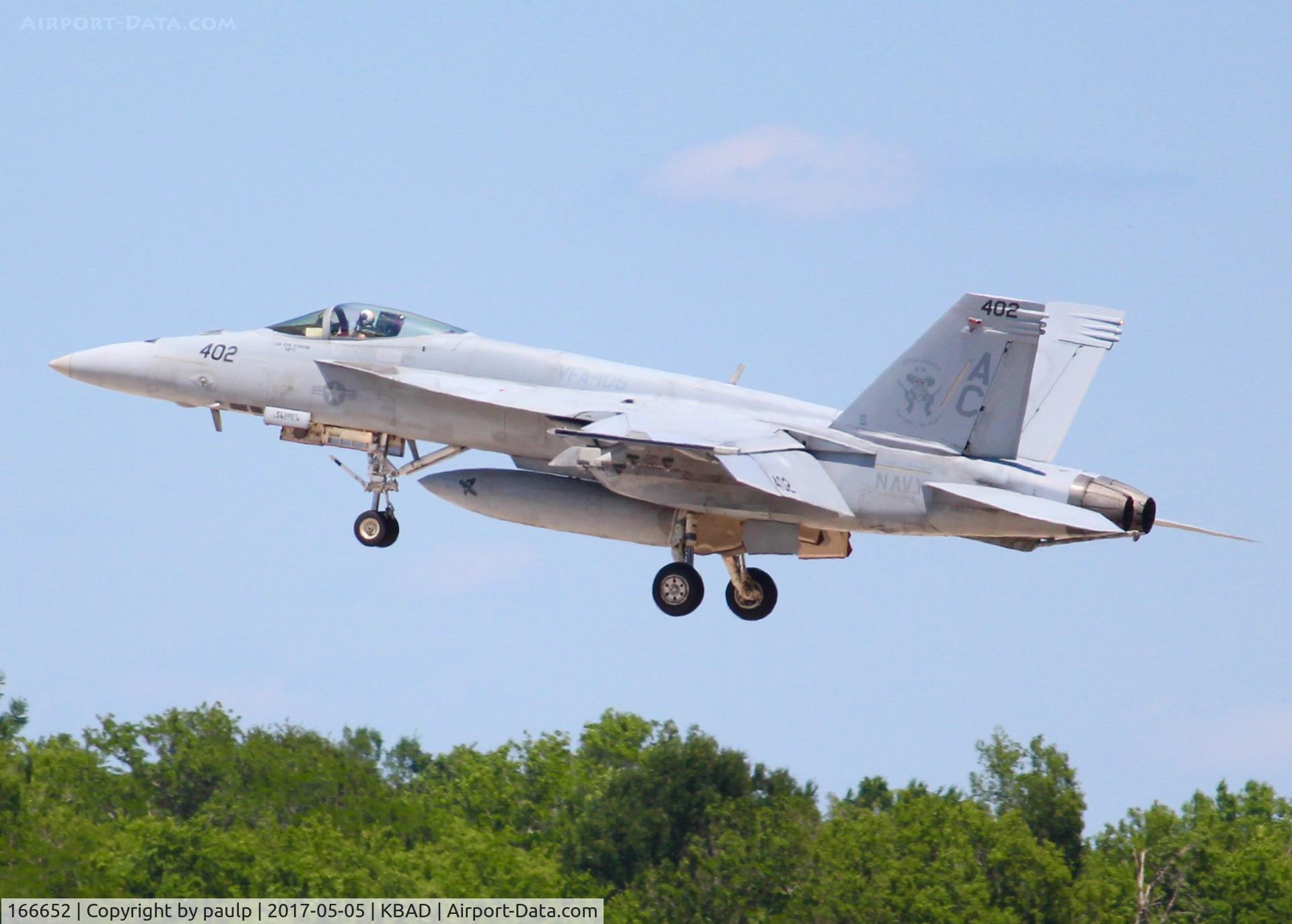 166652, Boeing F/A-18E Super Hornet C/N E115, At Barksdale Air Force Base.