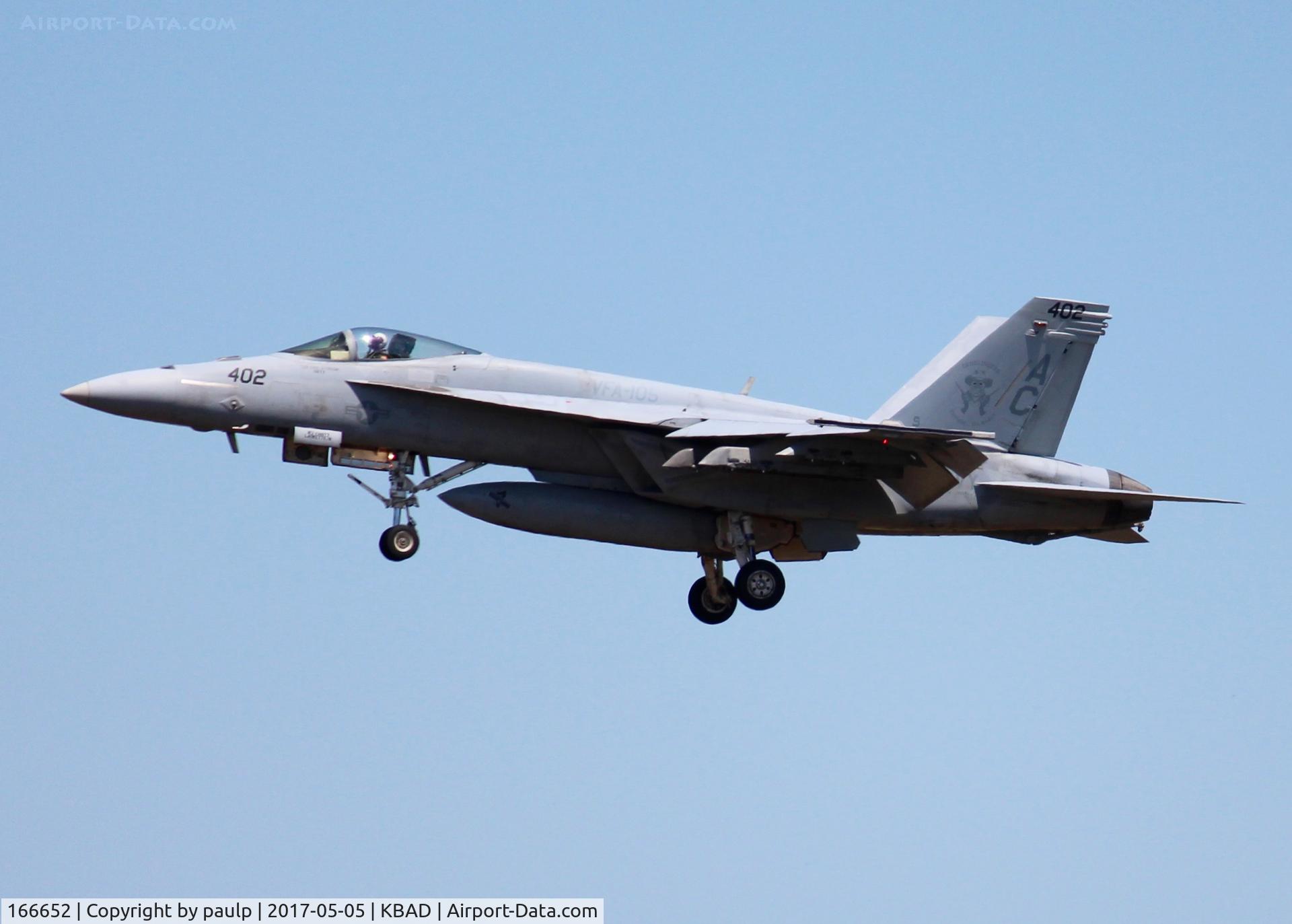 166652, Boeing F/A-18E Super Hornet C/N E115, At Barksdale Air Force Base.
