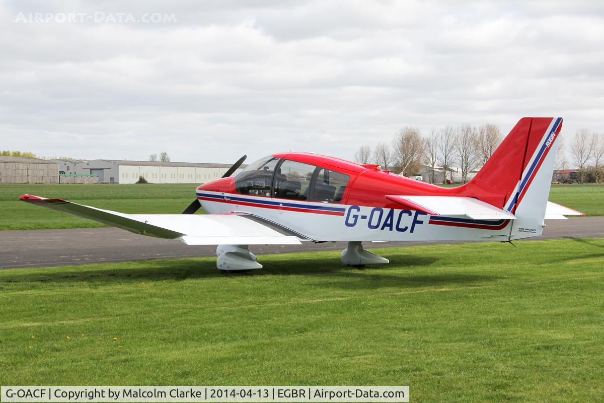 G-OACF, 2003 Robin DR-400-180 Regent Regent C/N 2534, Robin DR-400-180 Regent at Beighton Airfield's Early Bird Fly-In. April 13th 2014.