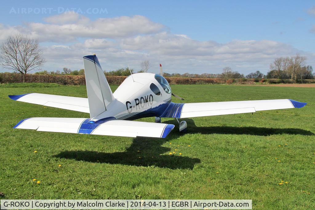 G-ROKO, 2009 Roko Aero NG4 HD C/N 020/2009, Roko Aero NG4 HD at Beighton Airfield's Early Bird Fly-In. April 13th 2014.