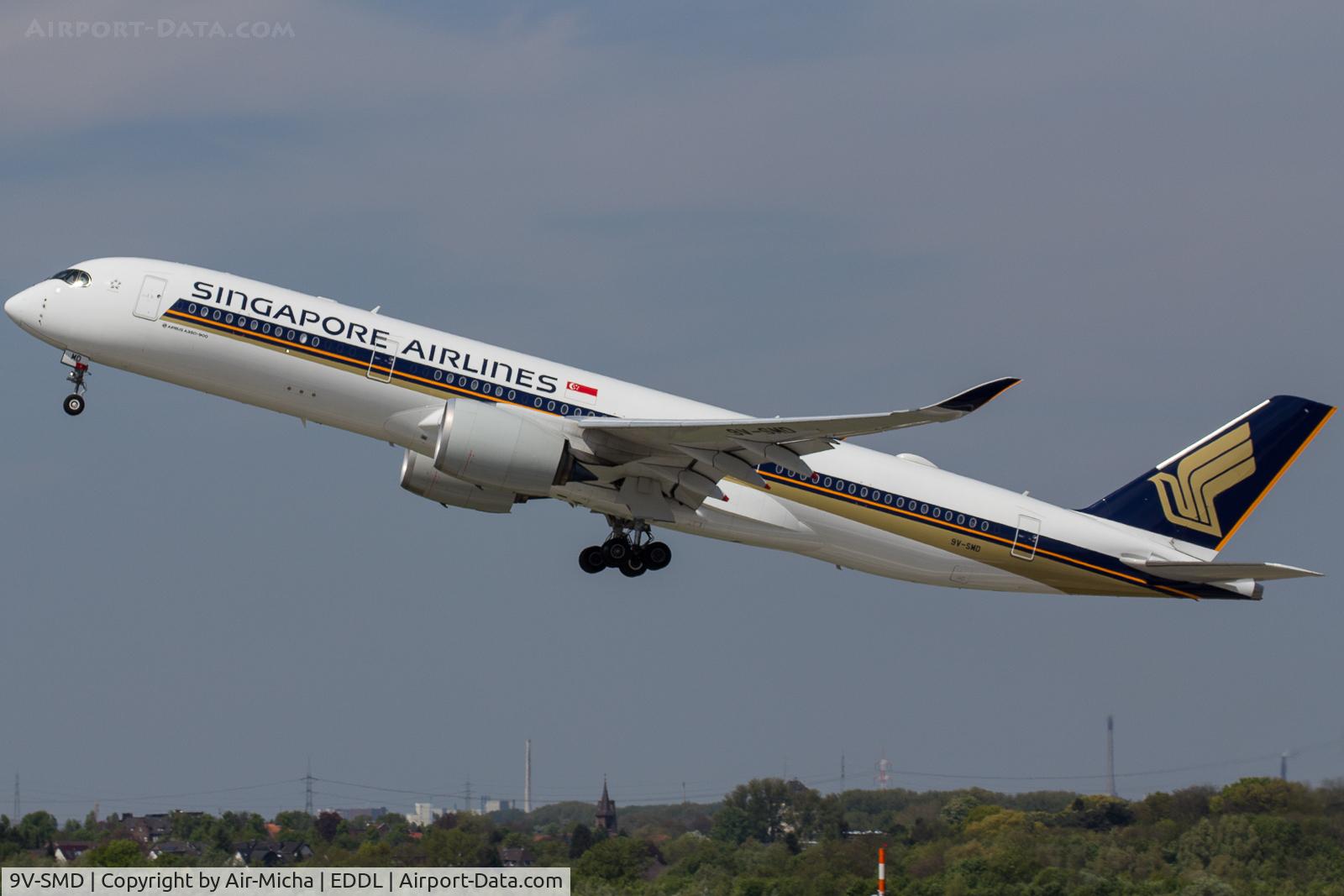 9V-SMD, 2016 Airbus A350-941 C/N 037, Singapore Airlines