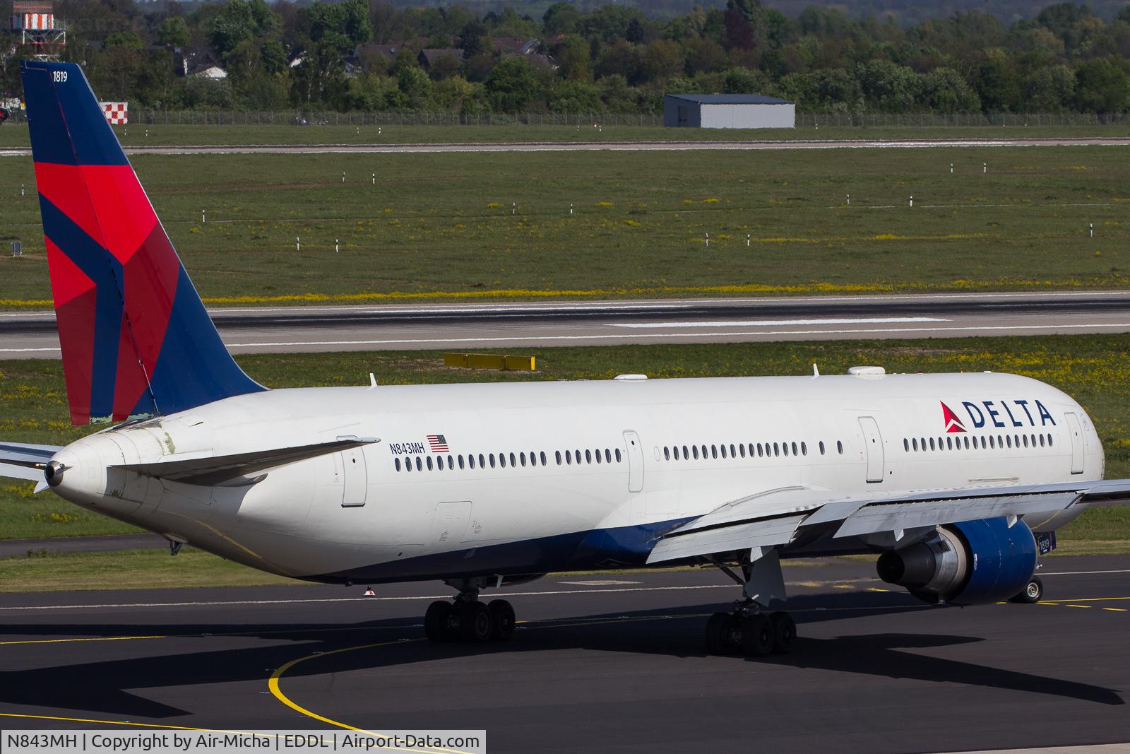 N843MH, 2002 Boeing 767-432/ER C/N 29716, Delta Air Lines