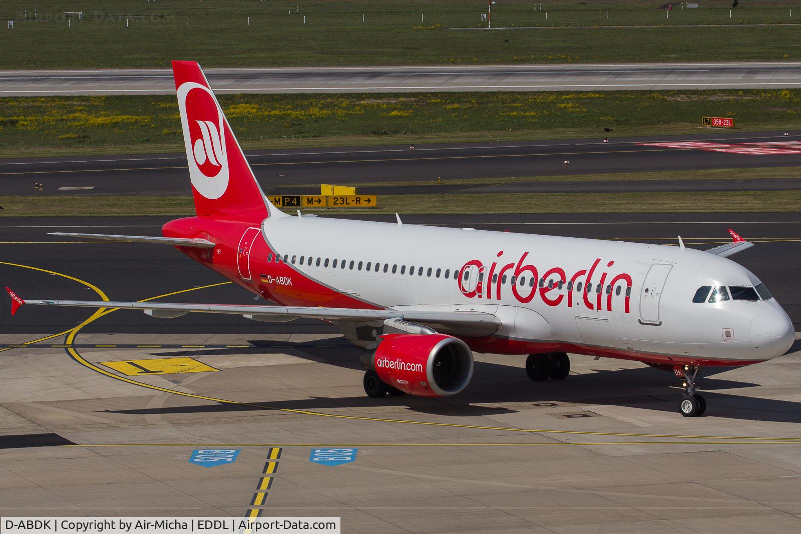 D-ABDK, 2006 Airbus A320-214 C/N 2968, Air Berlin