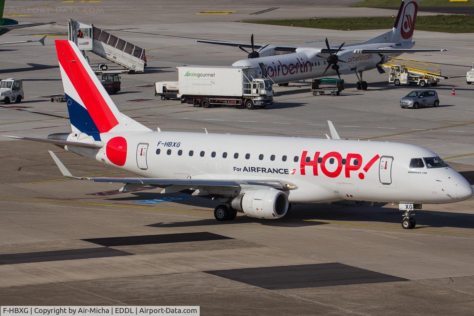 F-HBXG, 2009 Embraer 170ST (ERJ-170-100ST) C/N 17000301, HOP !