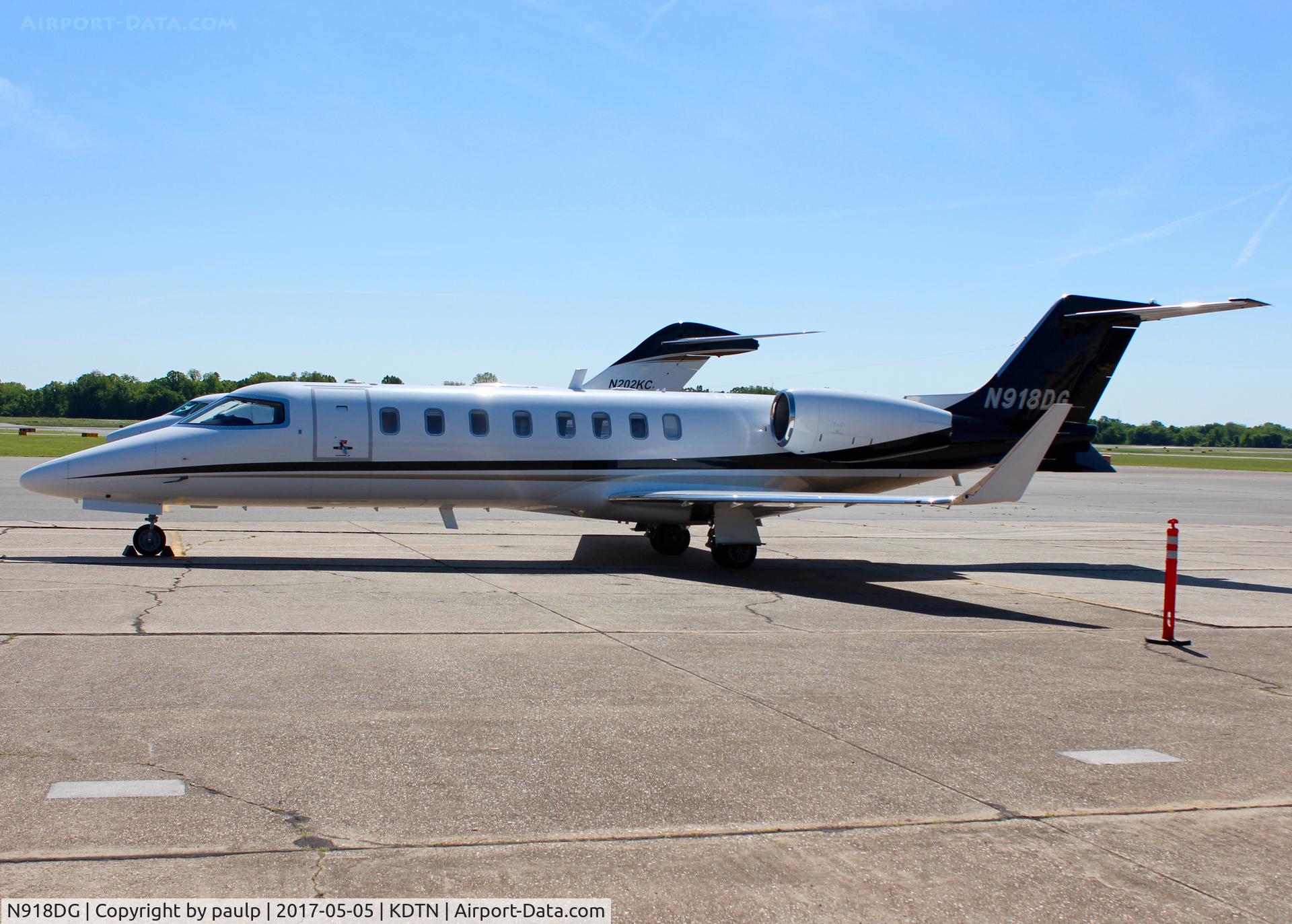 N918DG, 2004 Learjet Inc 45 C/N 251, At Downtown Shreveport.