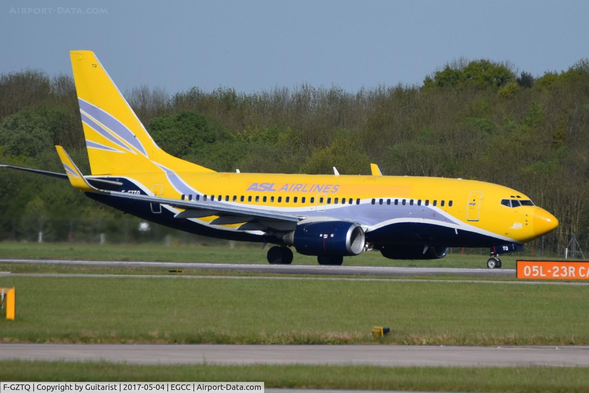 F-GZTQ, 1999 Boeing 737-73S C/N 29080, At Manchester