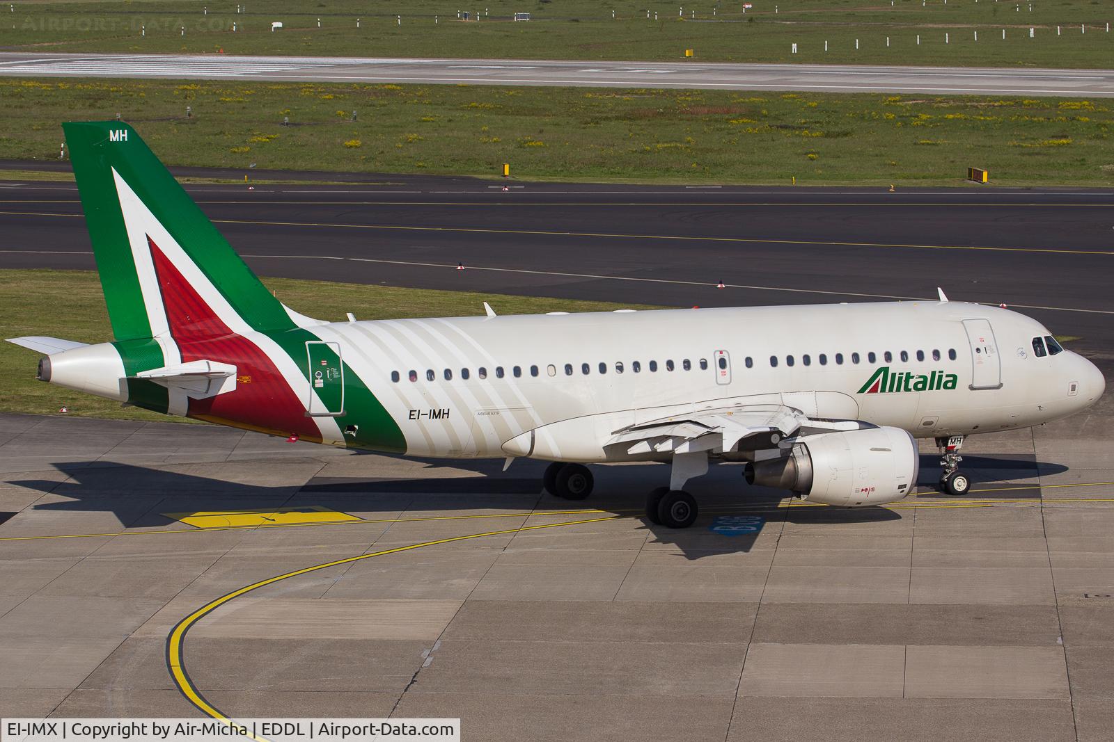 EI-IMX, 2012 Airbus A319-111 C/N 5424, Alitalia
