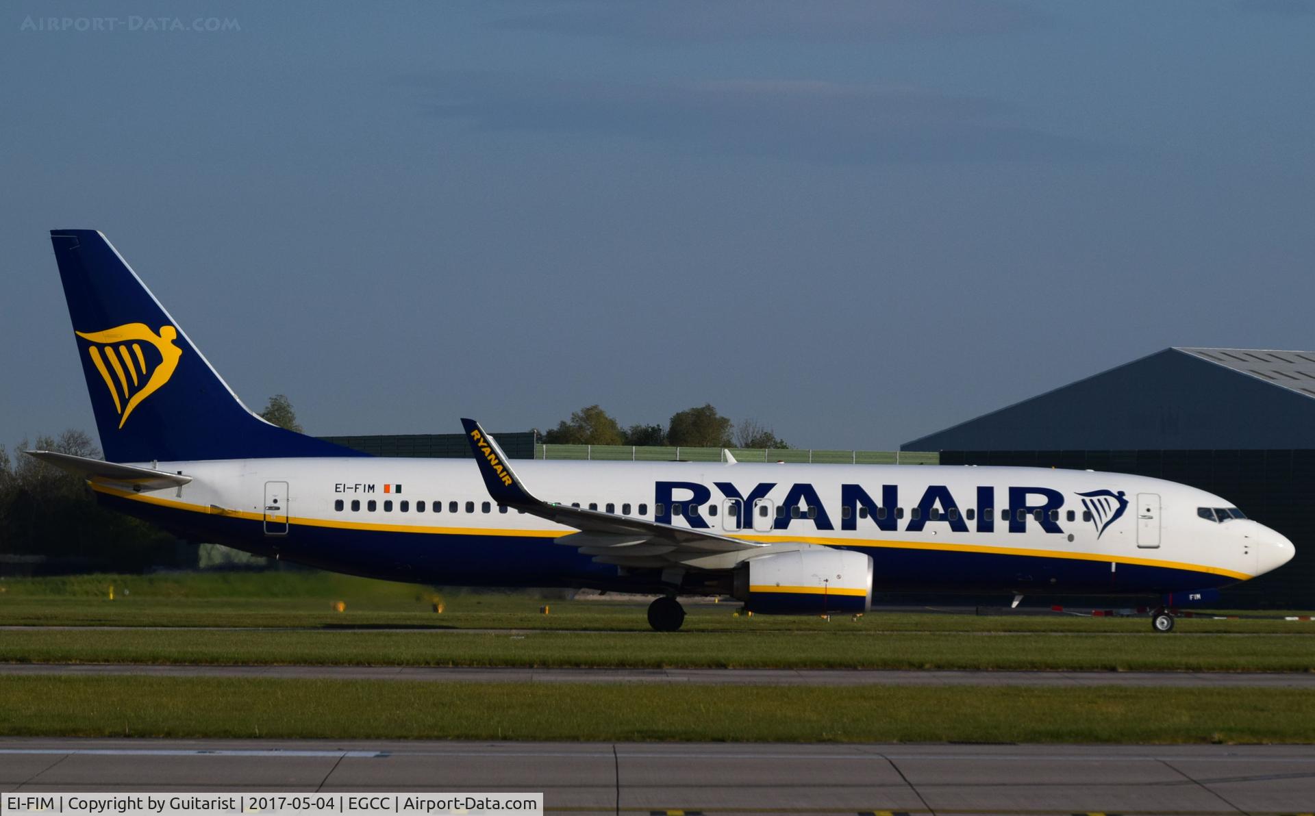 EI-FIM, 2015 Boeing 737-8AS C/N 61576, At Manchester