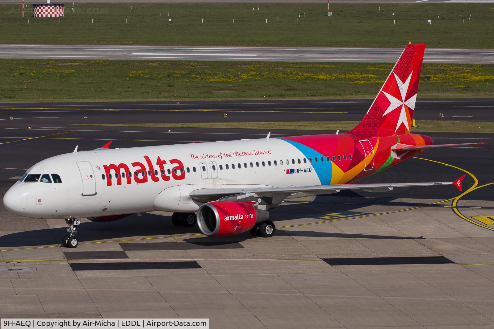 9H-AEQ, 2007 Airbus A320-214 C/N 3068, Air Malta