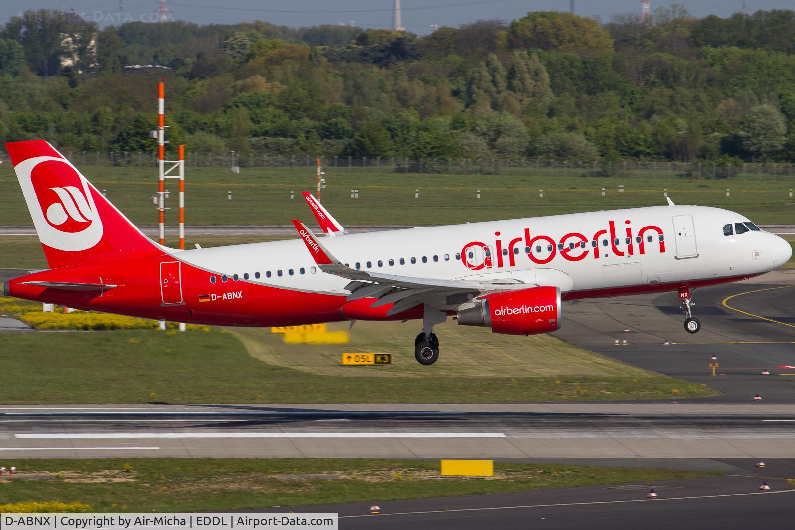 D-ABNX, 2016 Airbus A320-214 C/N 6927, Air Berlin