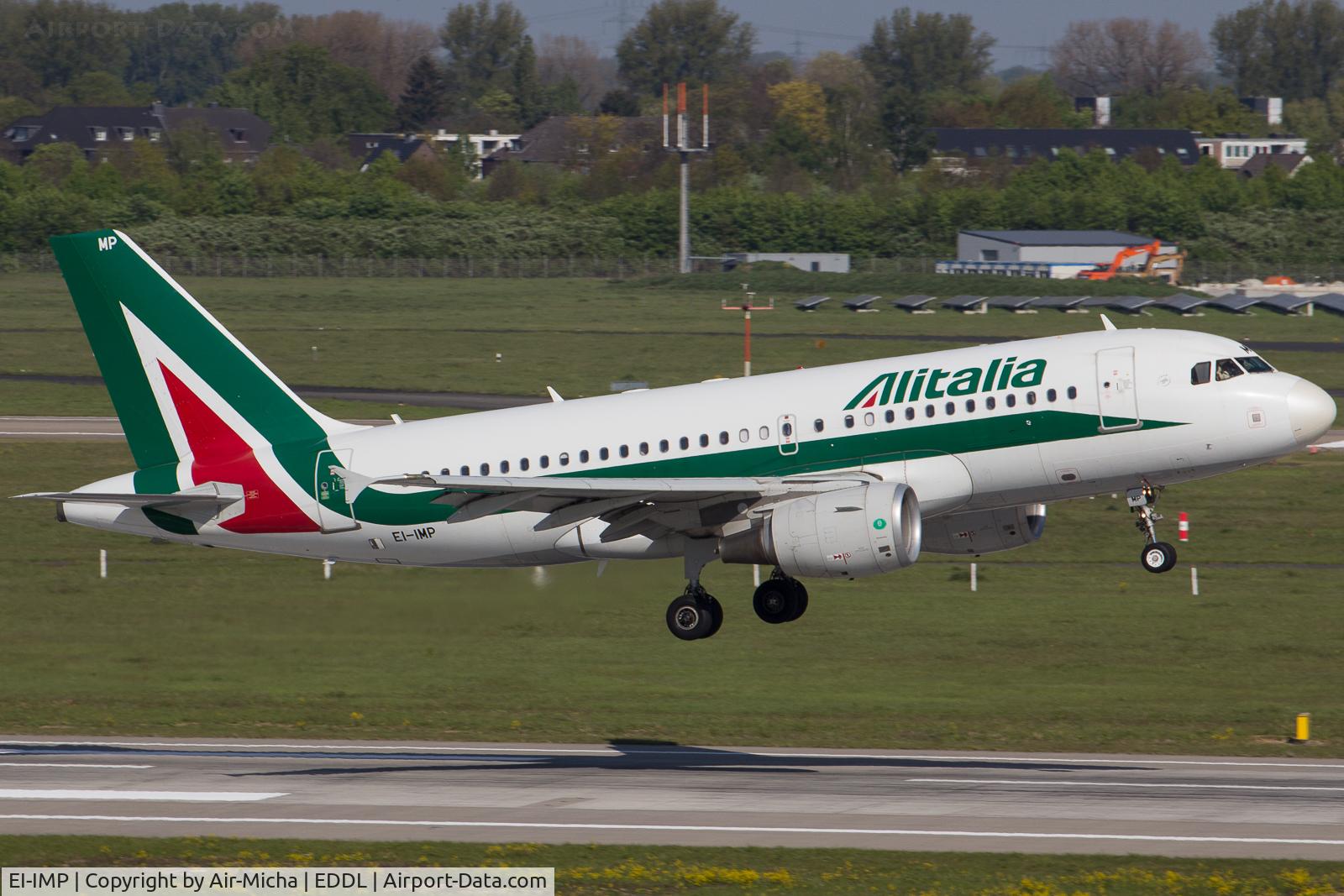 EI-IMP, 2011 Airbus A319-111 C/N 4859, Alitalia