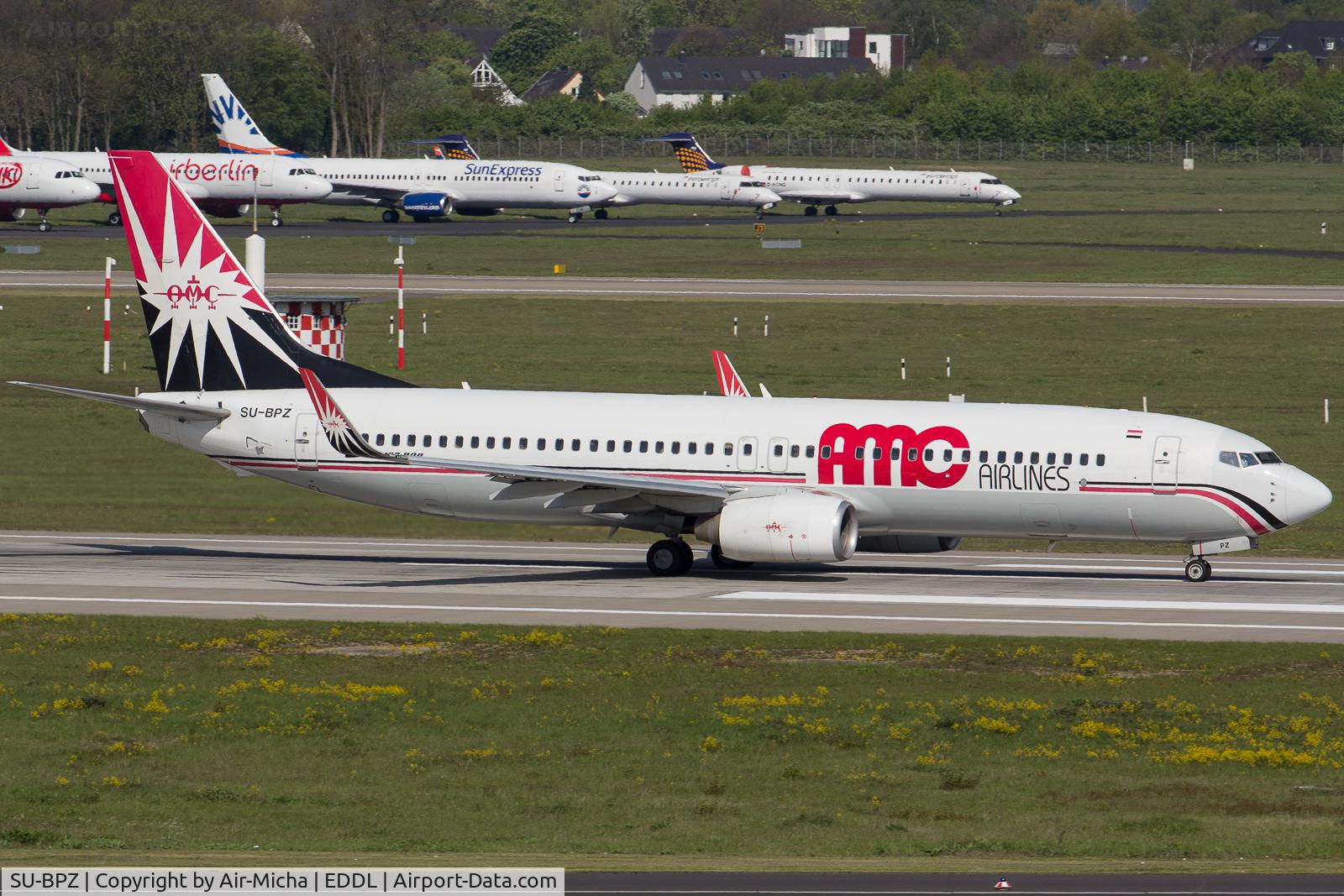 SU-BPZ, 2007 Boeing 737-86N C/N 35213, AMC Airlines