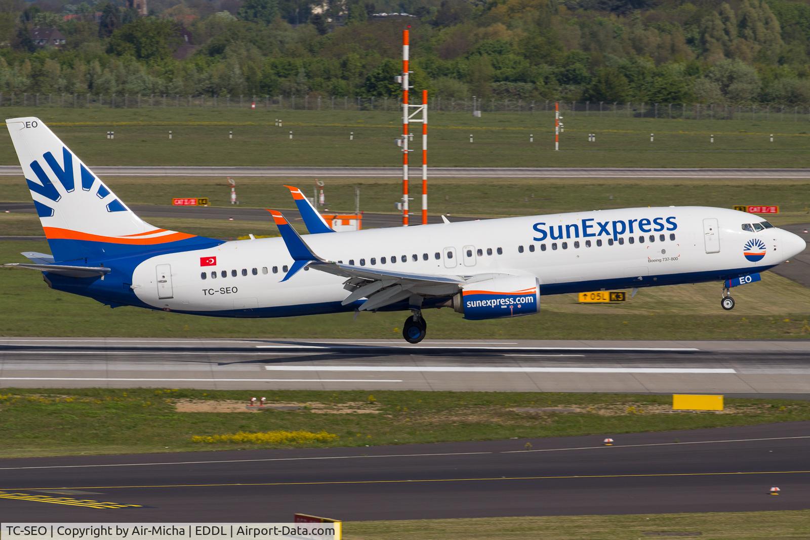 TC-SEO, 2016 Boeing 737-8HC C/N 61178, SunExpress