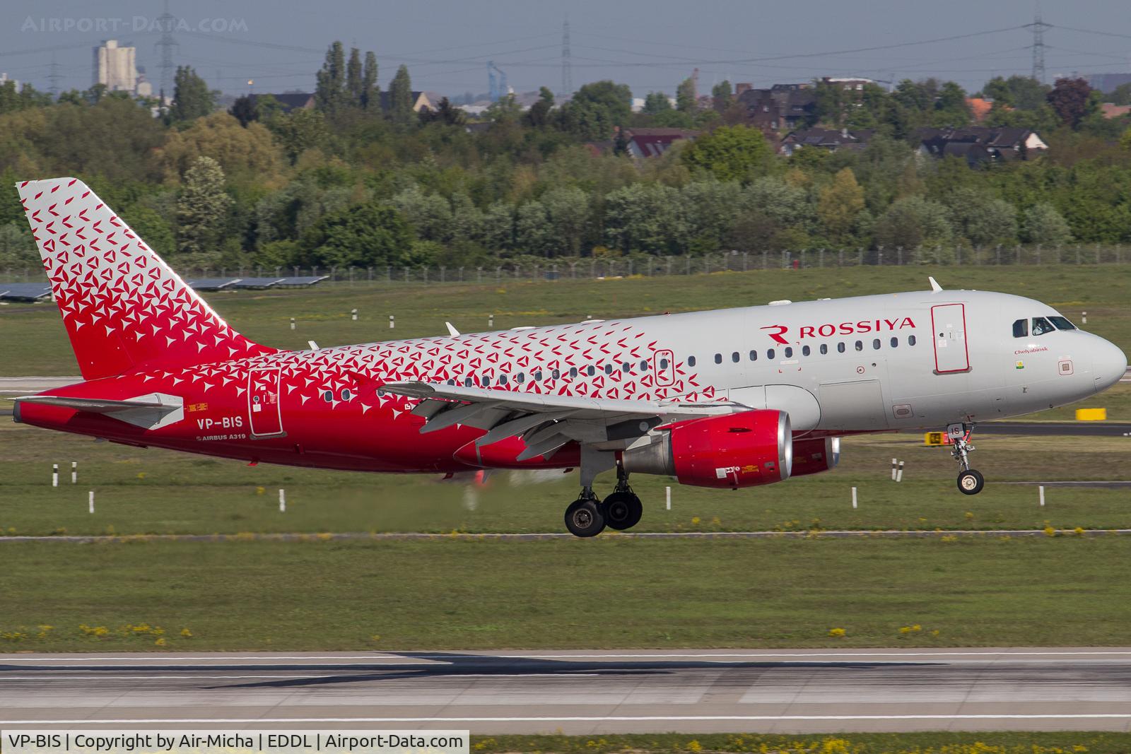 VP-BIS, 2002 Airbus A319-112 C/N 1808, Rossiya