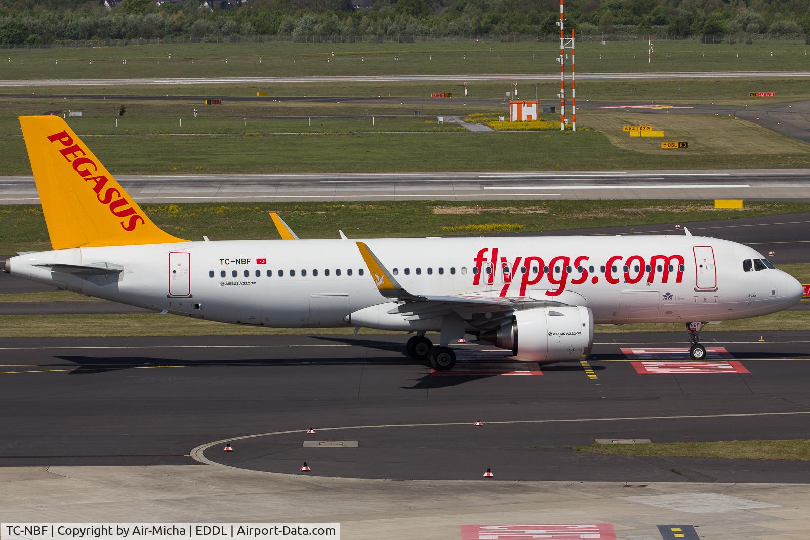 TC-NBF, 2016 Airbus A320-251N C/N 7321, Pegasus Airlines