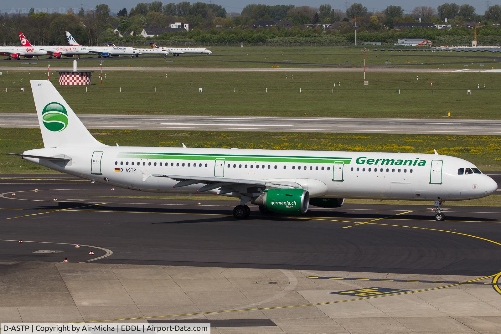 D-ASTP, 1997 Airbus A321-211 C/N 684, Germania