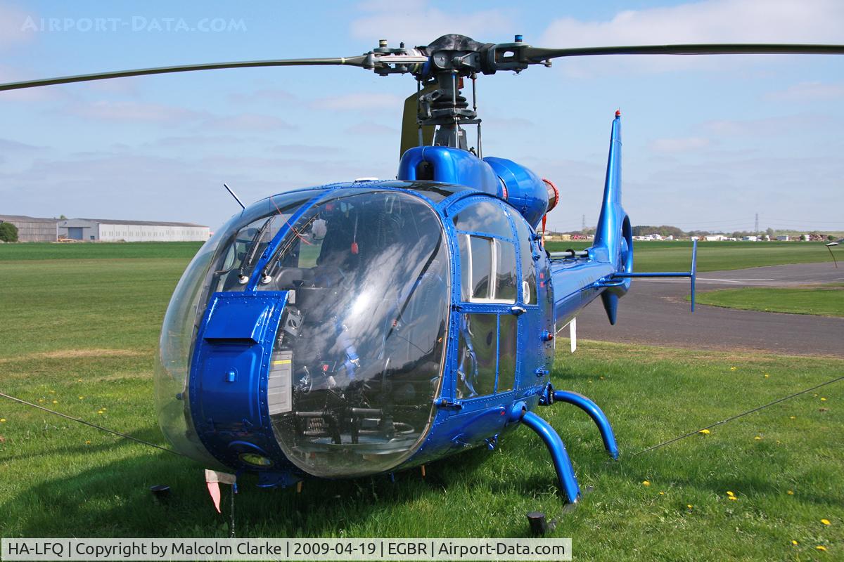 HA-LFQ, 1980 Aerospatiale SA-342L Gazelle C/N 1854, Aerospatiale SA-342L Gazelle at The John McLean Aerobatics Trophy Meeting, Breighton Airfield. April 19th 2009.
