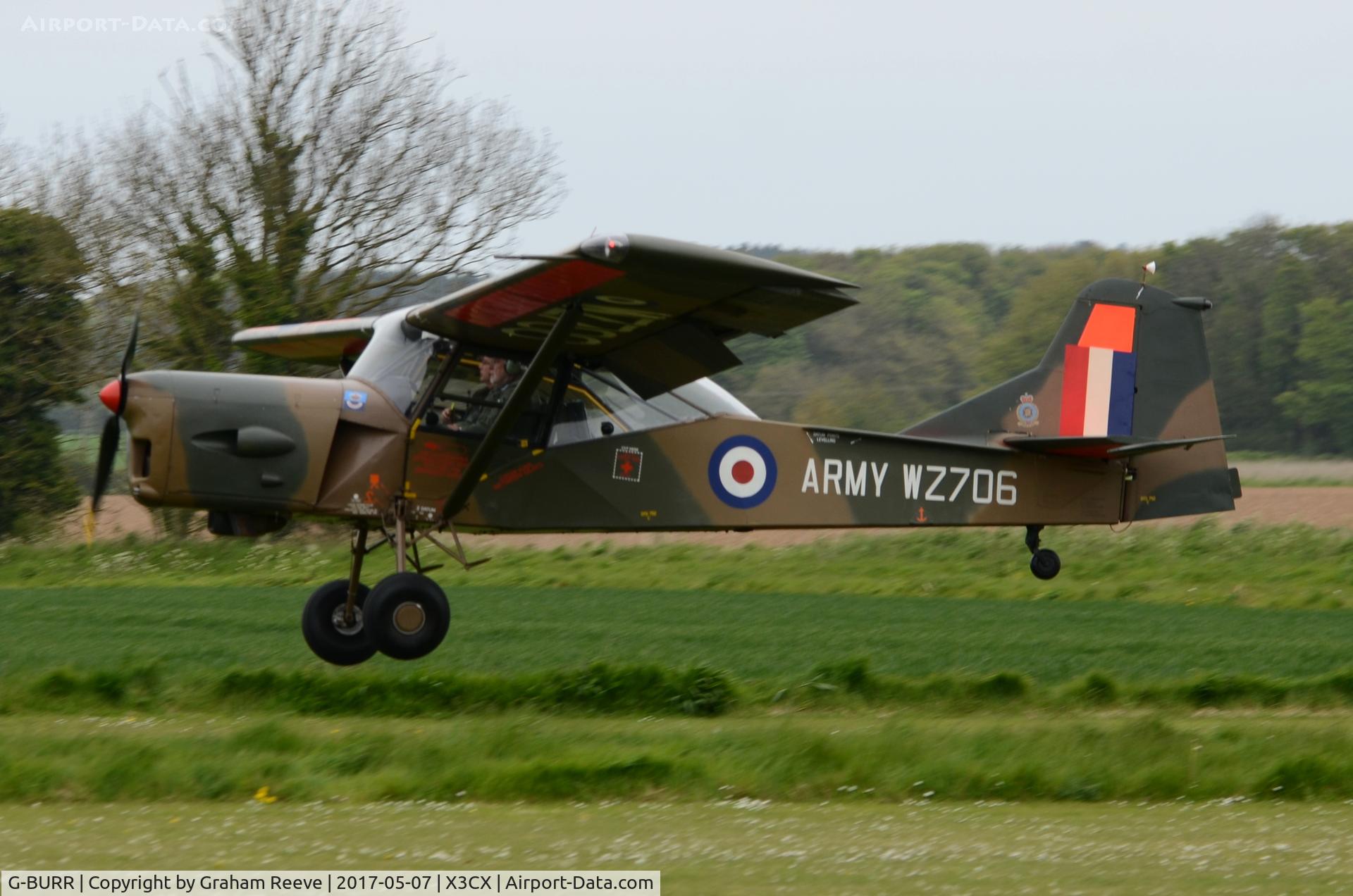 G-BURR, 1955 Auster AOP.9 C/N B5/10/32, Landing at Northrepps.