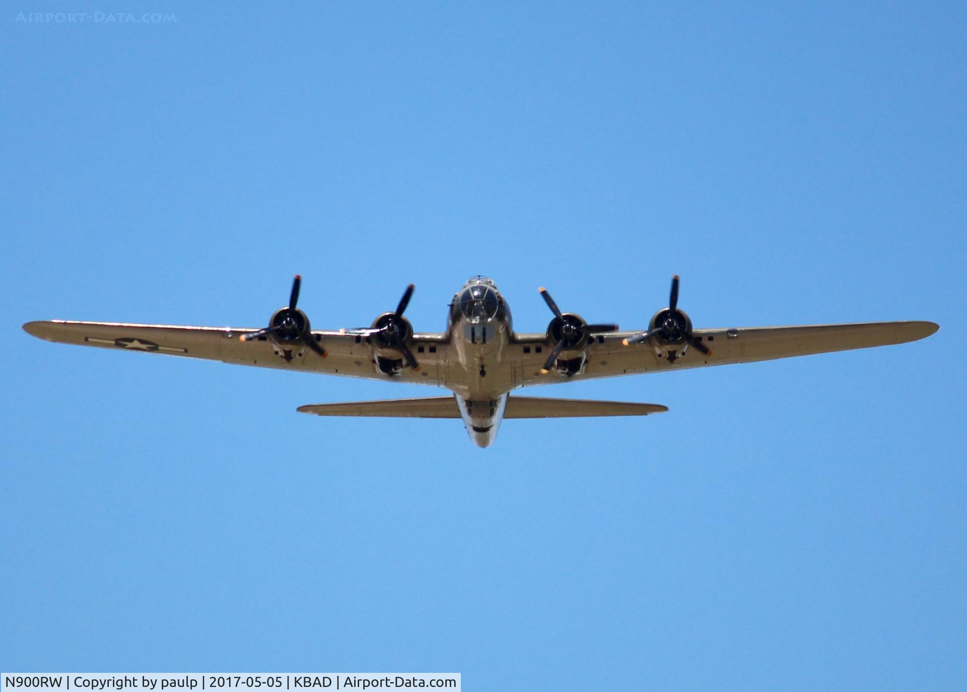 N900RW, 1944 Boeing B-17G Flying Fortress C/N 8627, At Barksdale Air Force Base.