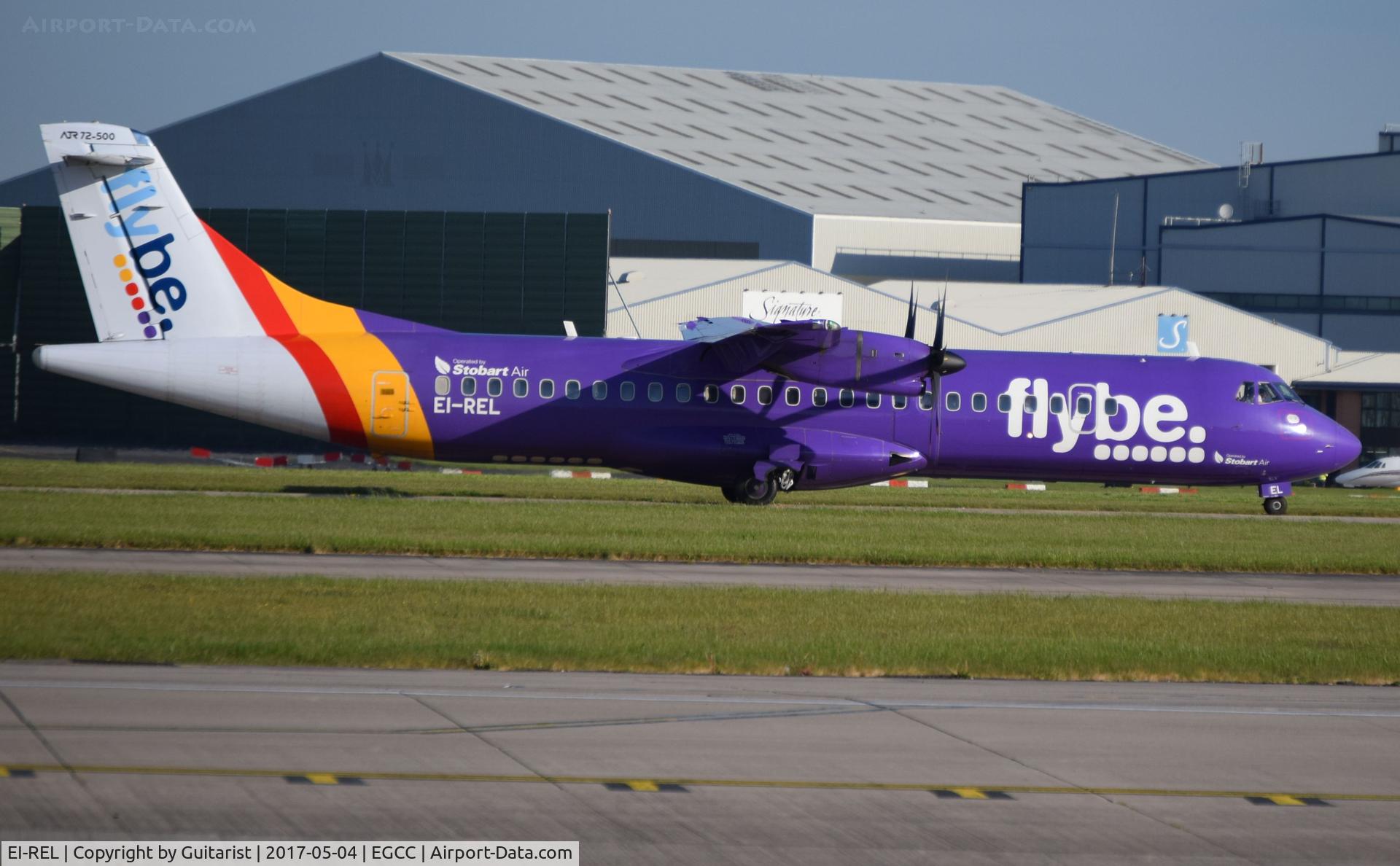 EI-REL, 2007 ATR 72-212A C/N 748, At Manchester