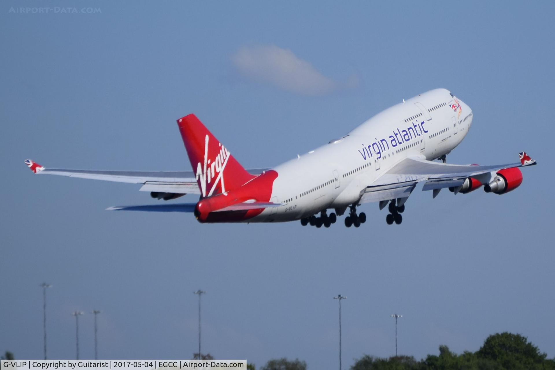 G-VLIP, 2001 Boeing 747-443 C/N 32338, At Manchester