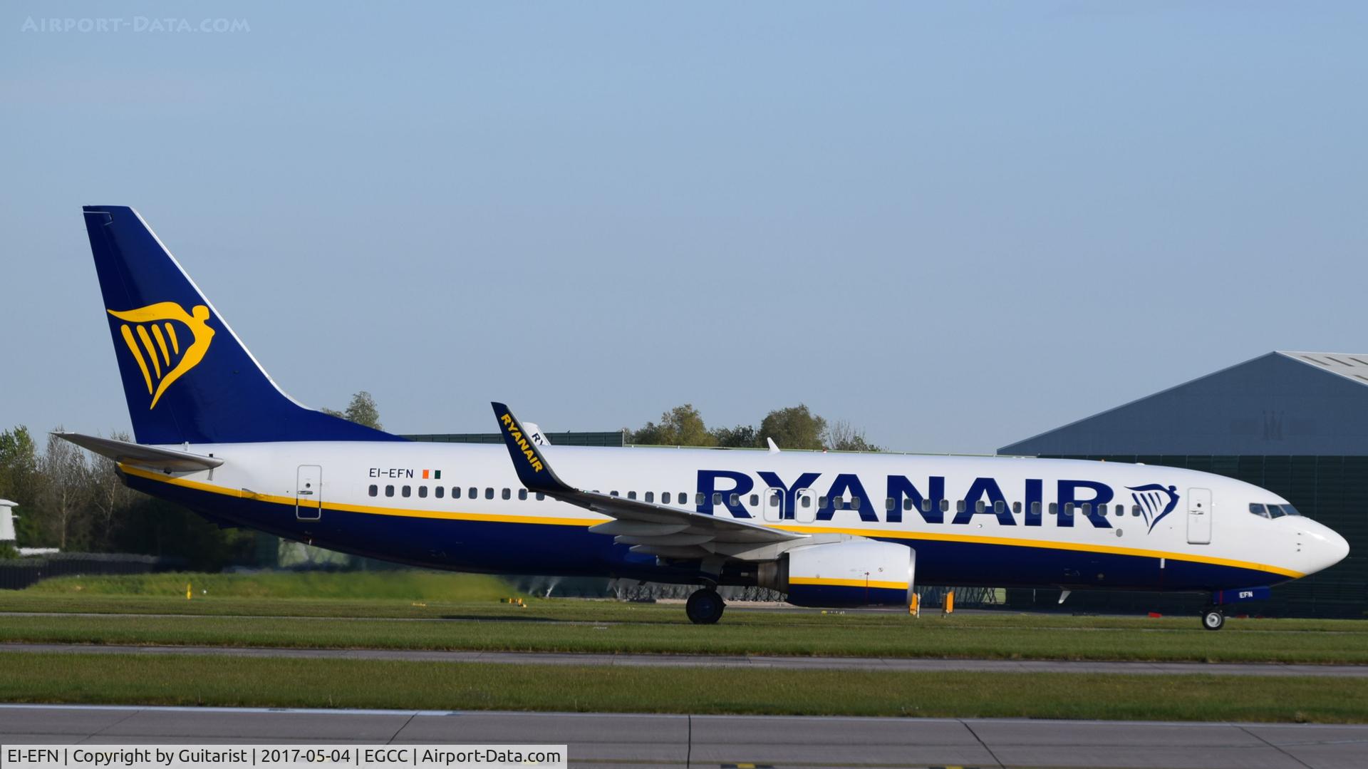 EI-EFN, 2009 Boeing 737-8AS C/N 37538, At Manchester