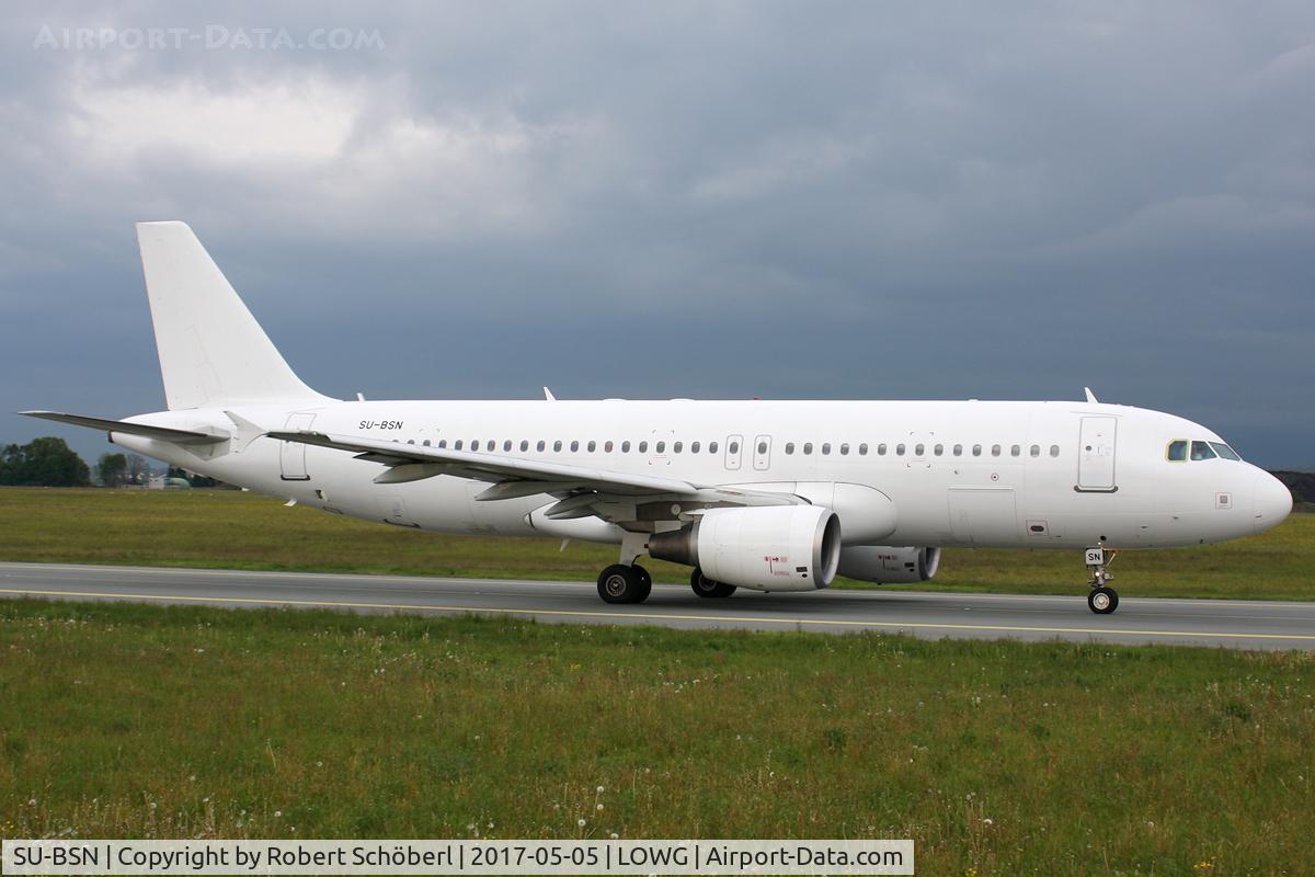 SU-BSN, 2009 Airbus A320-214 C/N 3840, SU-BSN @ LOWG