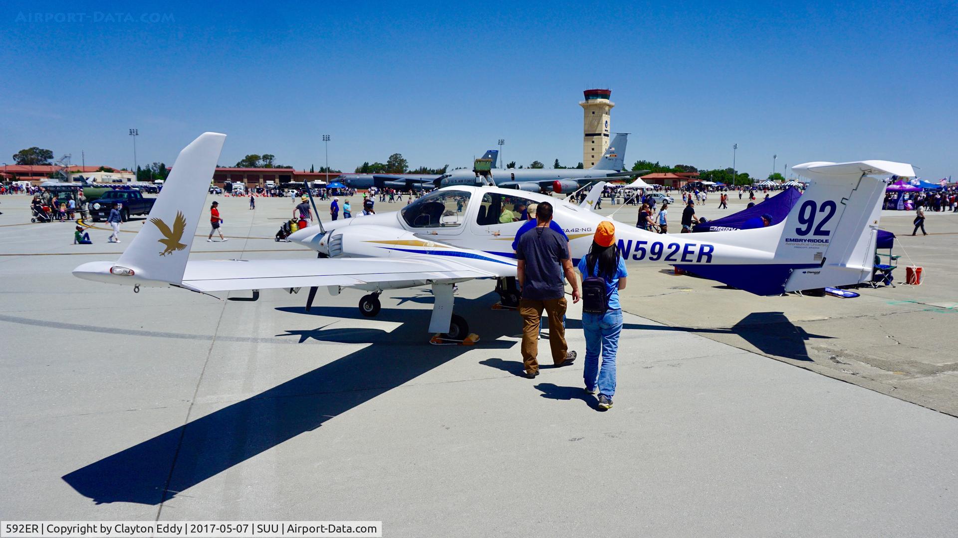 592ER, 2007 Diamond DA-42NG Twin Star C/N 42.302, Travis AFB Airshow 2017.