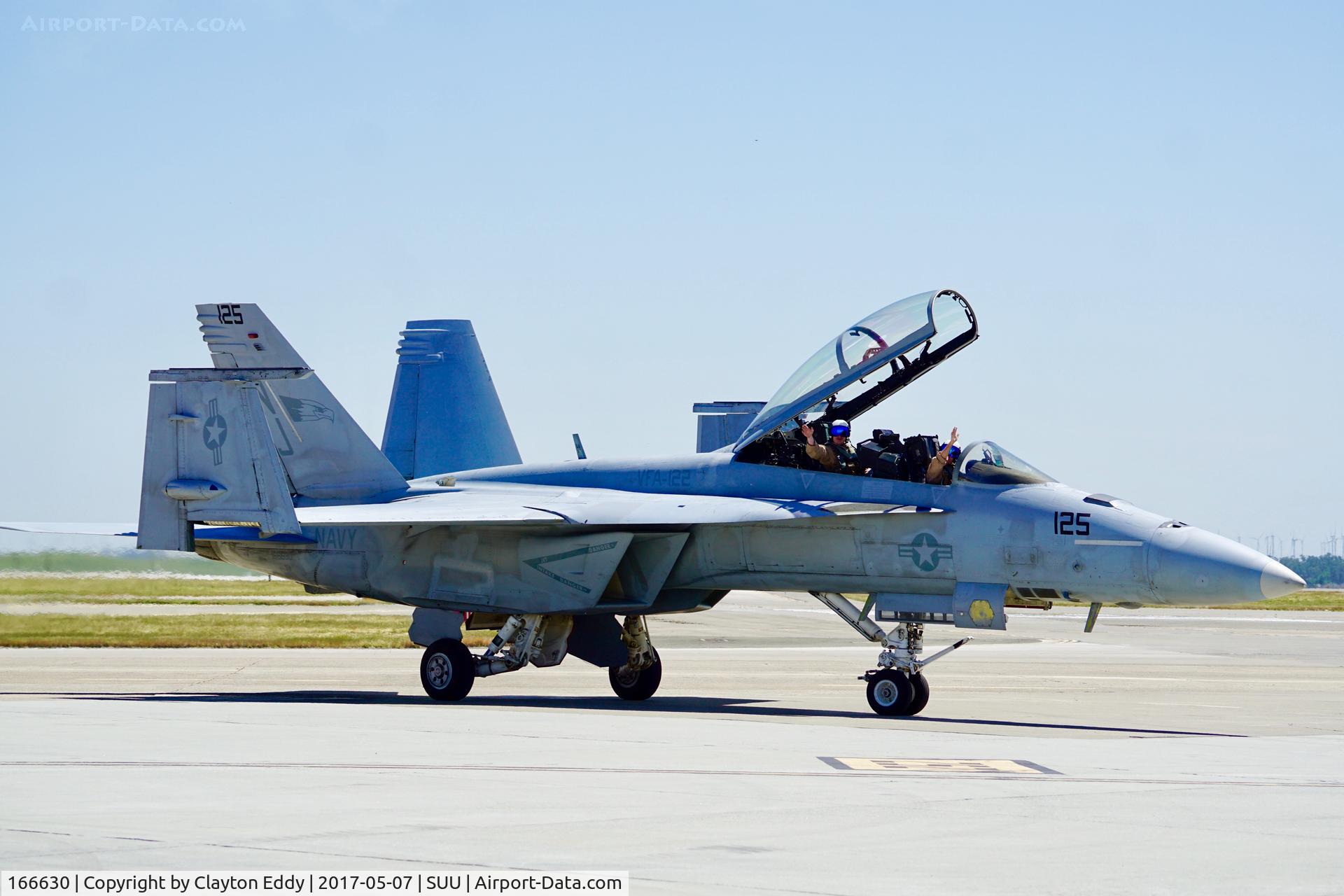 166630, Boeing F/A-18F Super Hornet C/N F123, Travis AFB Airshow 2017.