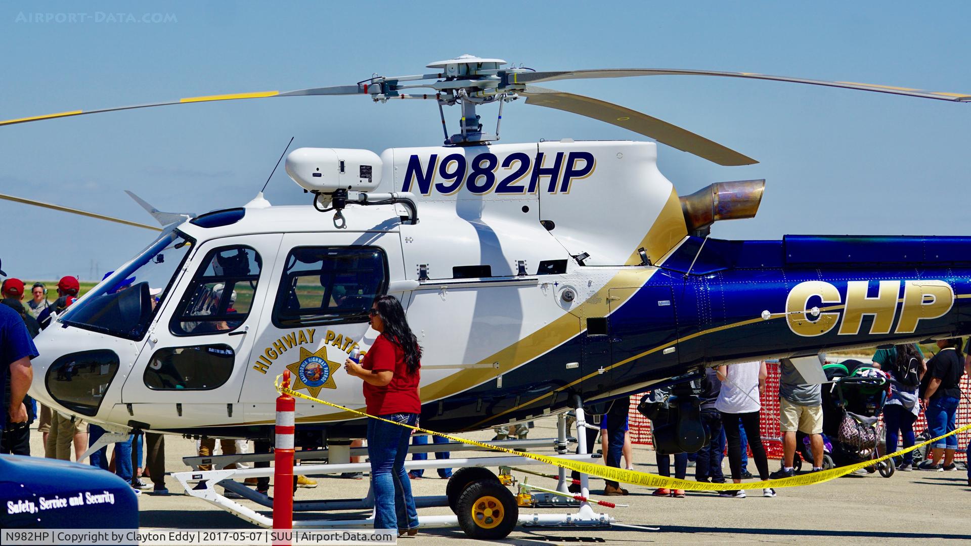 N982HP, 2016 Airbus Helicopters AS-350B-3 Ecureuil C/N 8187, Travis AFB Airshow 2017.