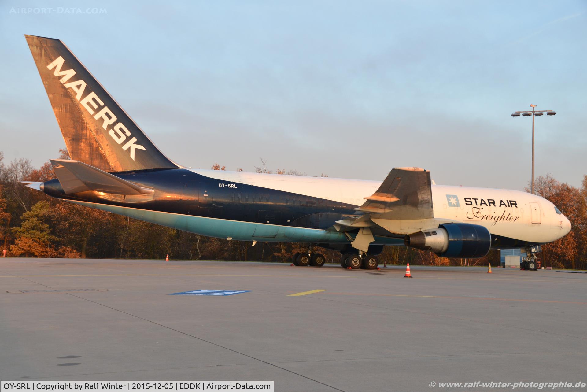 OY-SRL, 1982 Boeing 767-232 C/N 22219, Boeing 767-232(F) - Star Air - 22219 - OY-SRL - 05.12.2015 - CGN