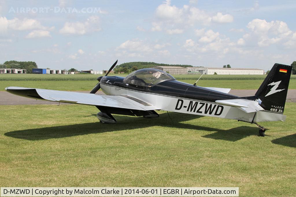 D-MZWD, 2006 Roland Z-602 XL C/N DX-9514, Roland Z-602 XL at Breighton Airfield's Open Cockpit and Biplane Fly-In. June 1st 2014.
