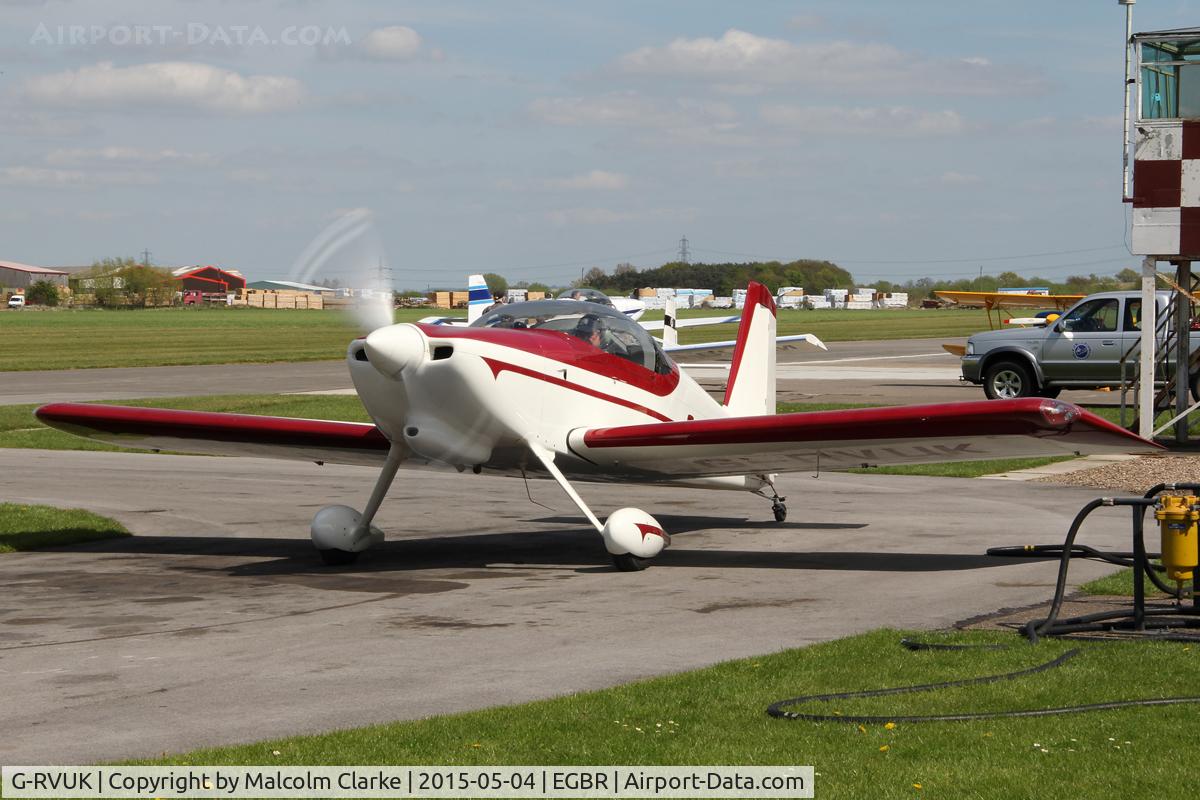 G-RVUK, 2006 Vans RV-7 C/N PFA 323-14441, Vans RV-7 G-RVUK at Breighton Airfield's Auster Fly-In. May 4th 2015.