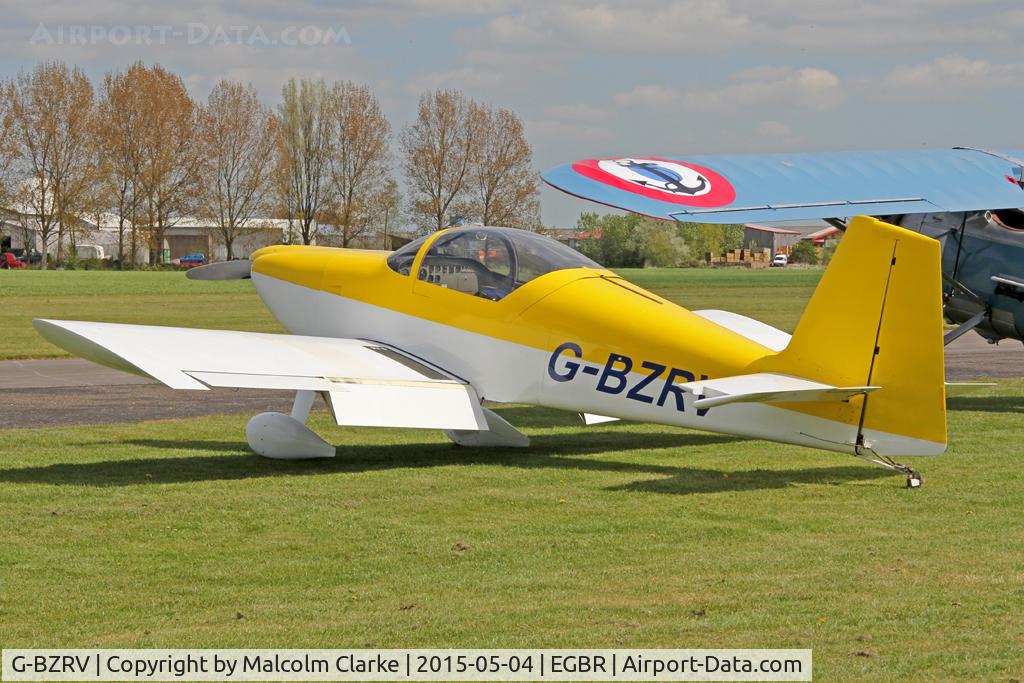 G-BZRV, 2002 Vans RV-6 C/N PFA 181A-13573, Vans RV-6 at Breighton Airfield's Auster Fly-In. May 4th 2015.