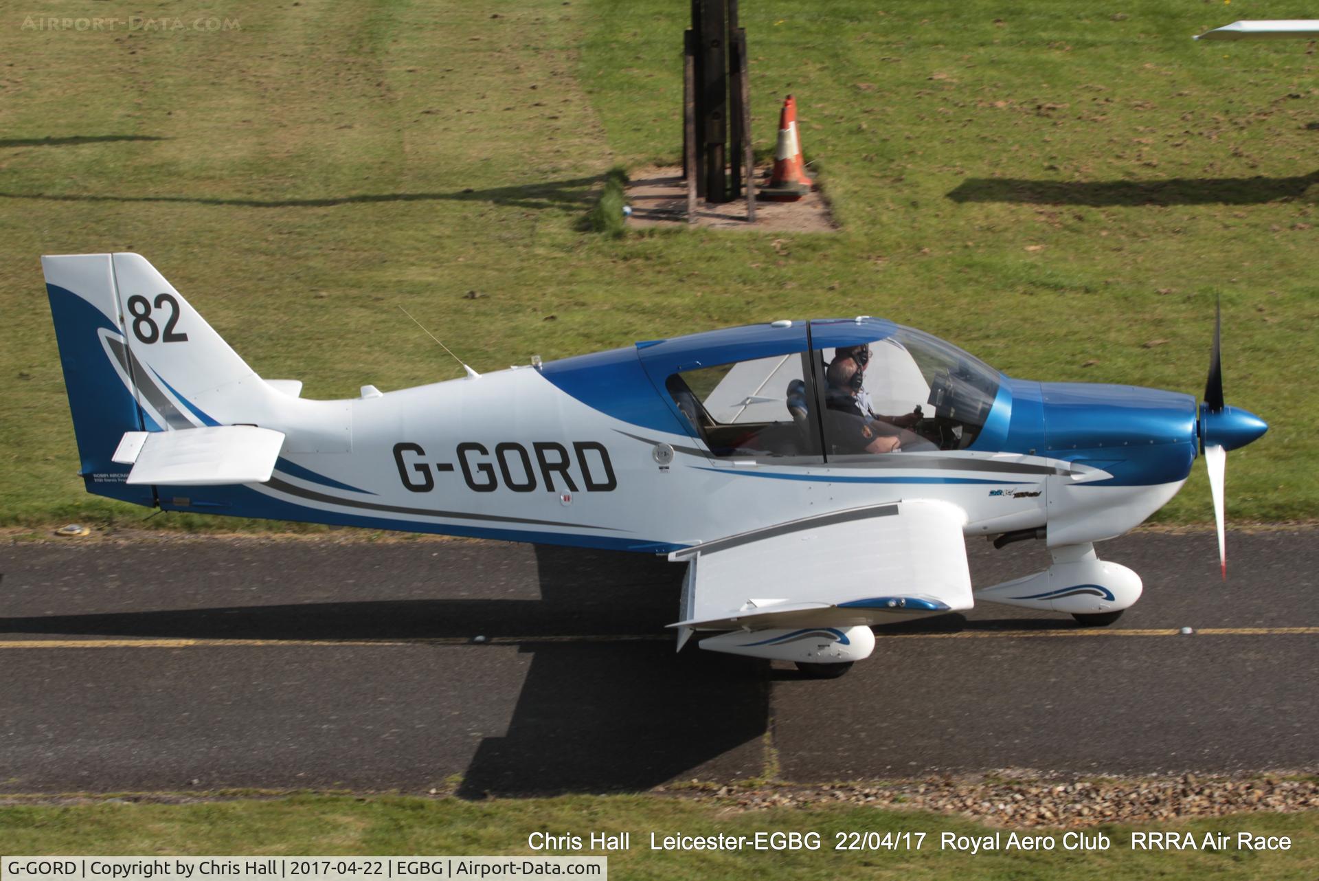 G-GORD, 2014 Robin DR-400-140B Major Major C/N 2669, Royal Aero Club 3R's air race