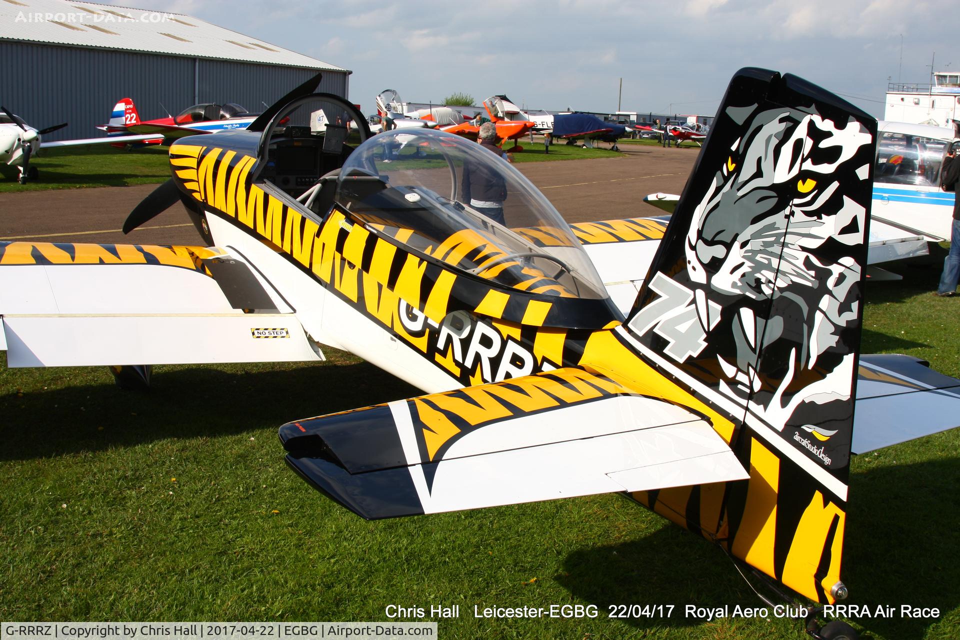 G-RRRZ, 2013 Vans RV-8 C/N PFA 305-15107, Royal Aero Club 3R's air race