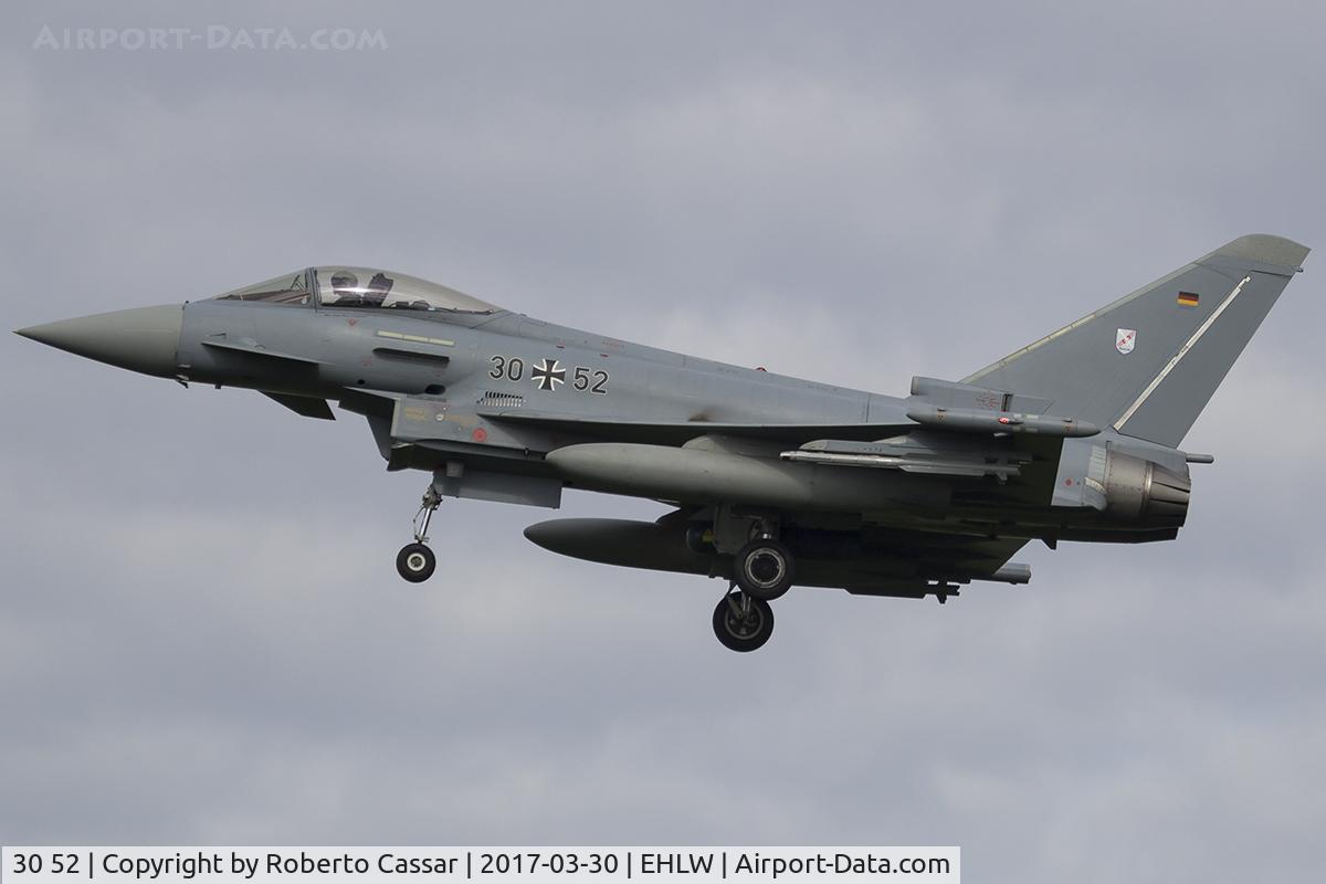 30 52, Eurofighter EF-2000 Typhoon S C/N GS037, Frisian Flag 2017