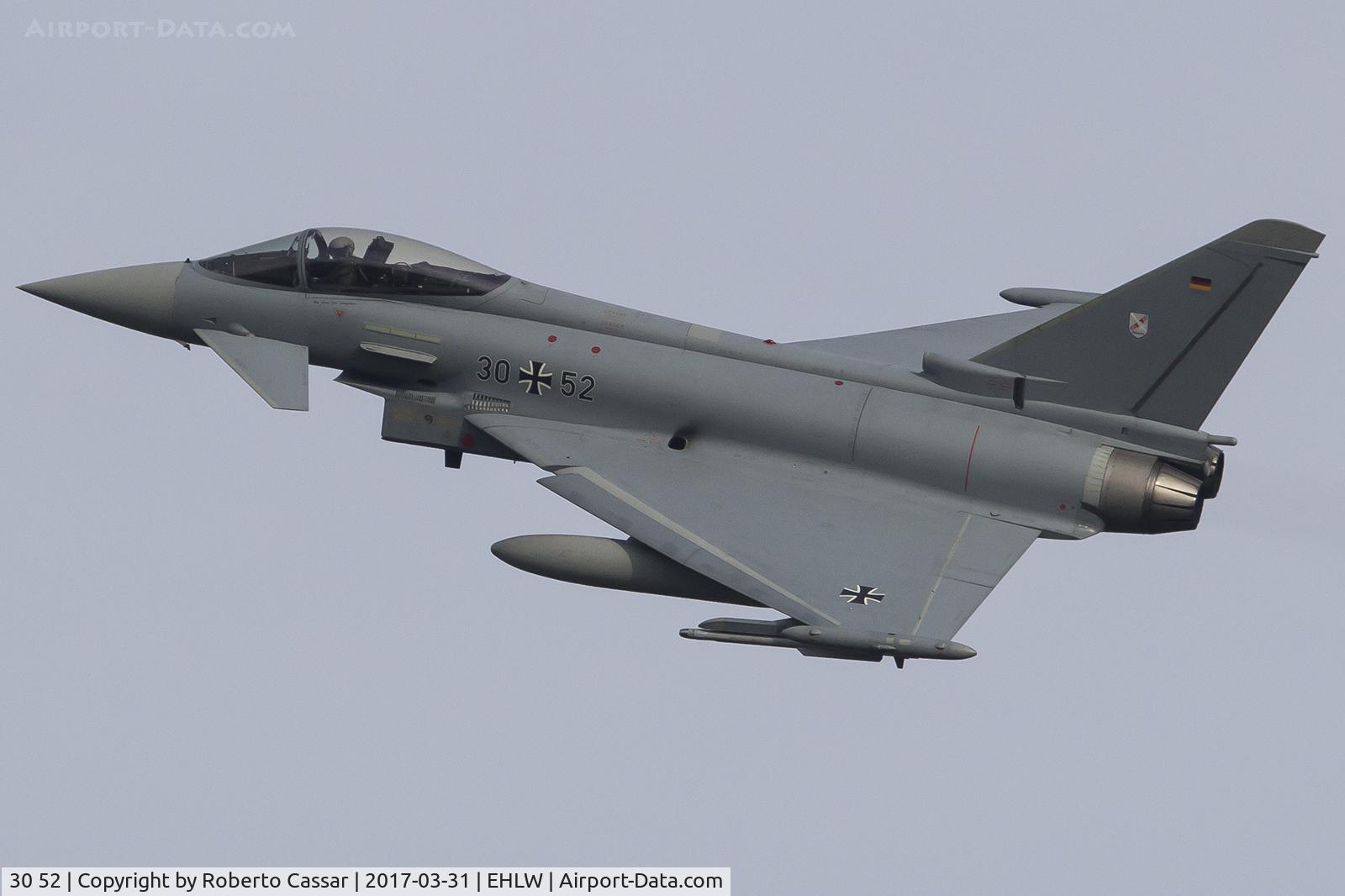 30 52, Eurofighter EF-2000 Typhoon S C/N GS037, Frisian Flag 2017