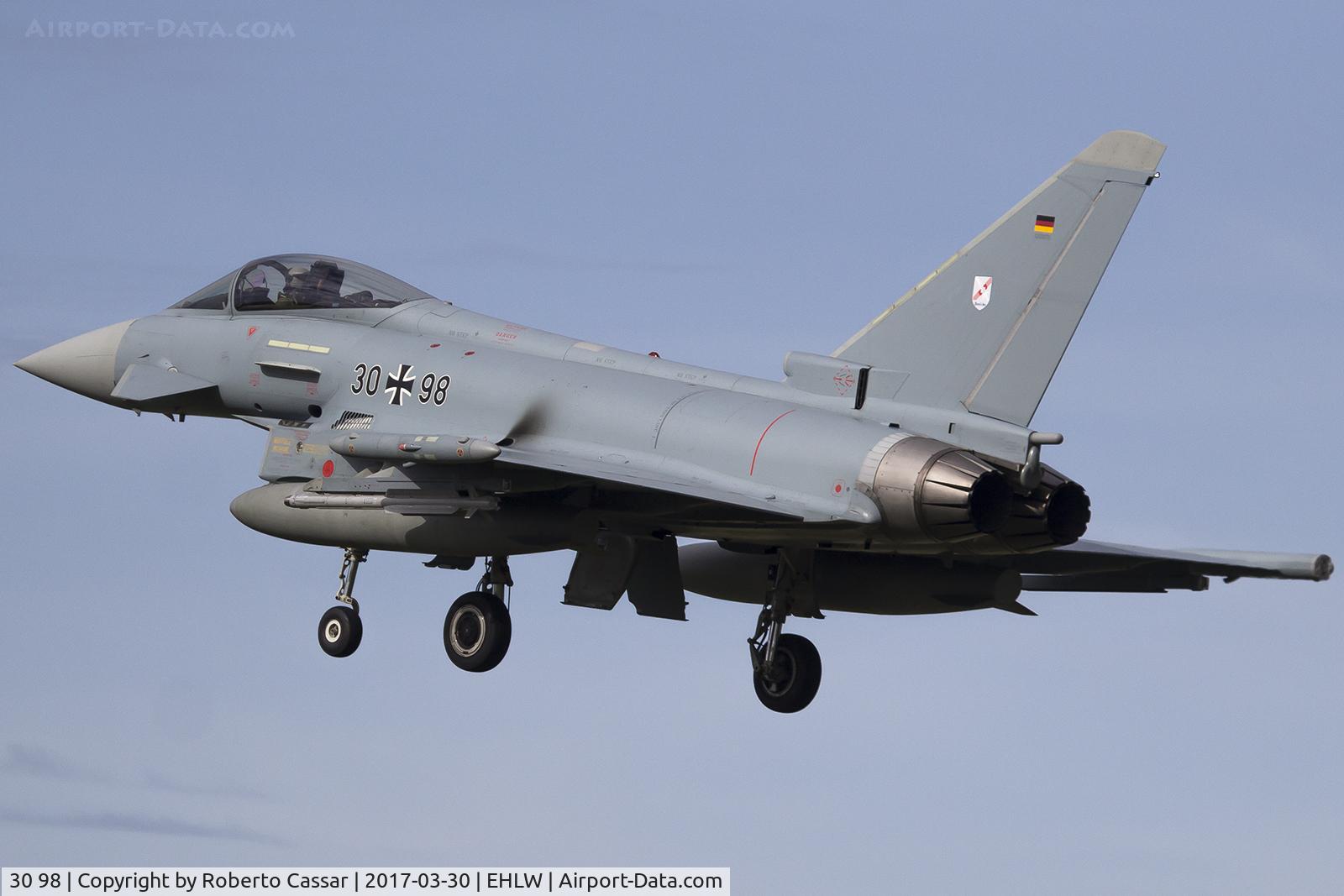 30 98, Eurofighter EF-2000 Typhoon S C/N GS076, Frisian Flag 2017