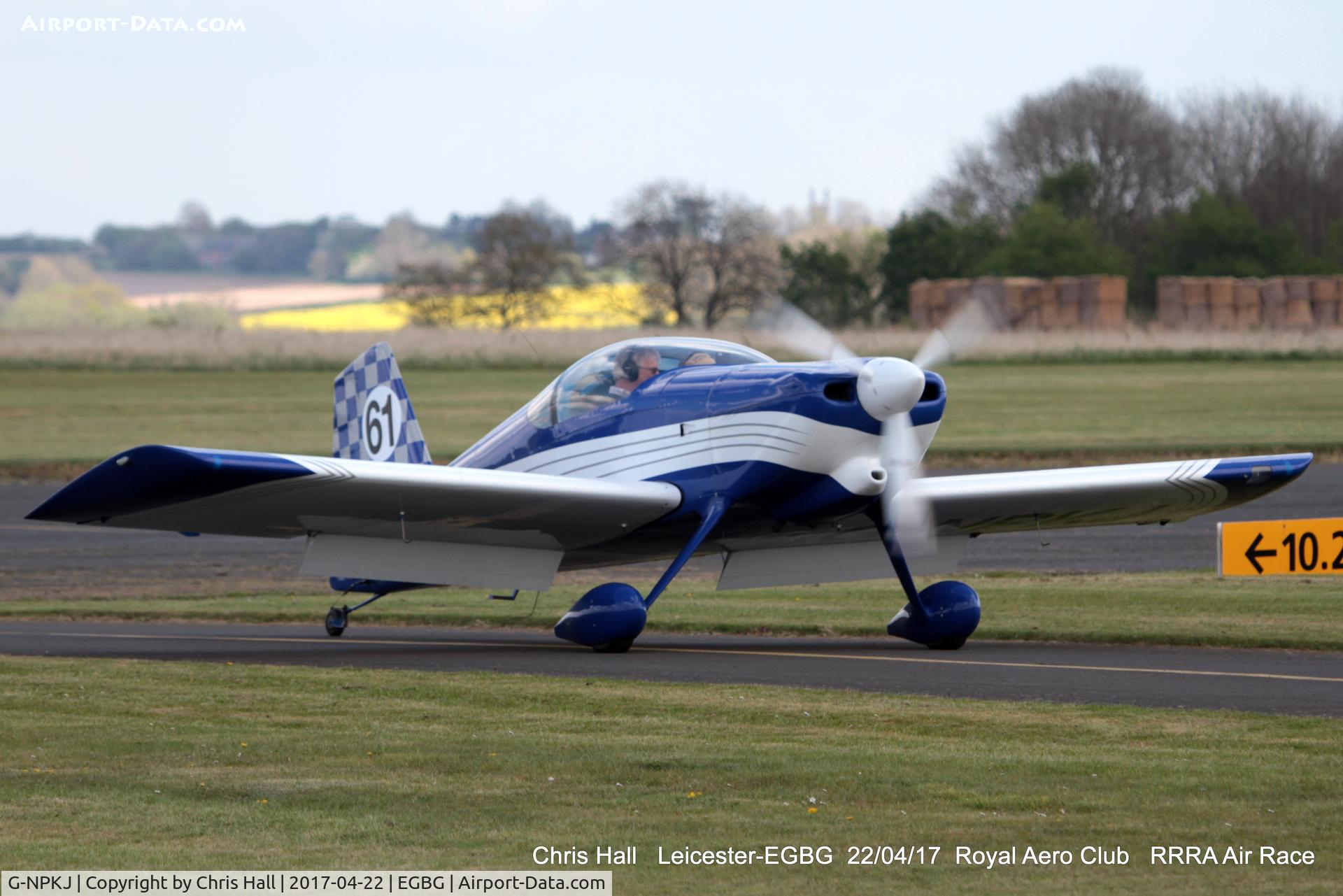 G-NPKJ, 1998 Vans RV-6 C/N PFA 181-13138, Royal Aero Club 3R's air race