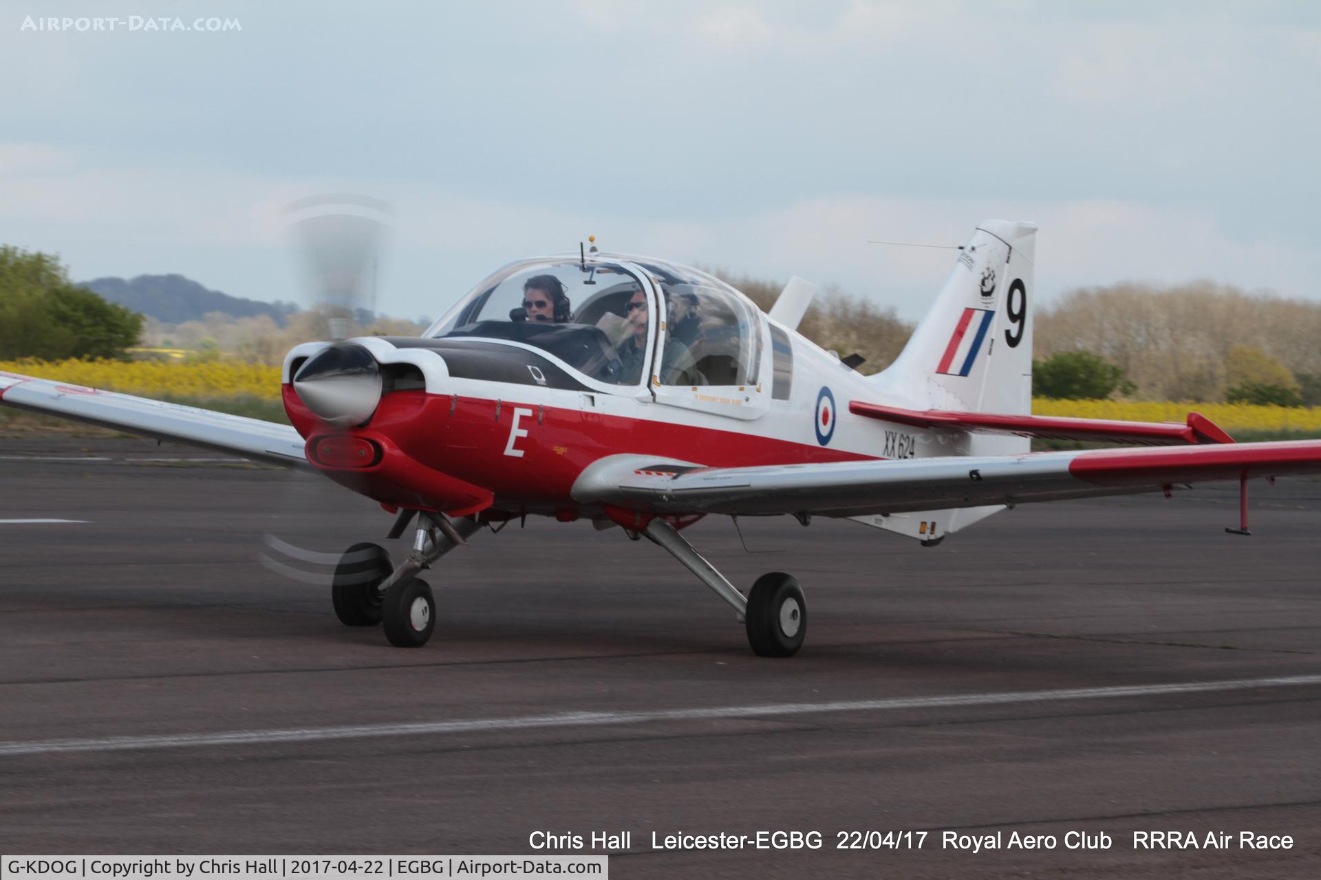 G-KDOG, 1973 Scottish Aviation Bulldog Series 120 Model 121 C/N BH120/289, Royal Aero Club 3R's air race