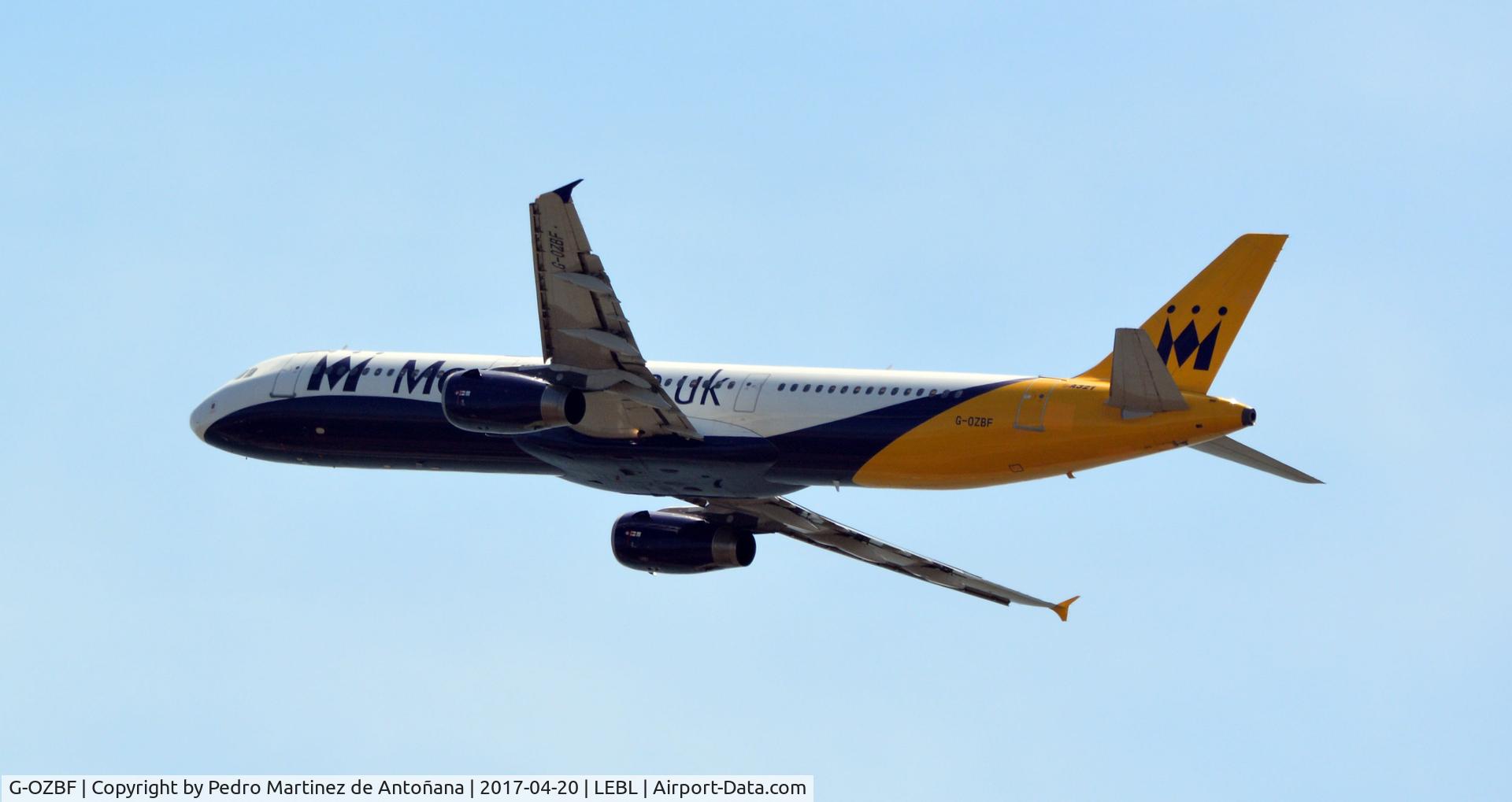 G-OZBF, 2002 Airbus A321-231 C/N 1763, El Prat  -  Barcelona  -  España
