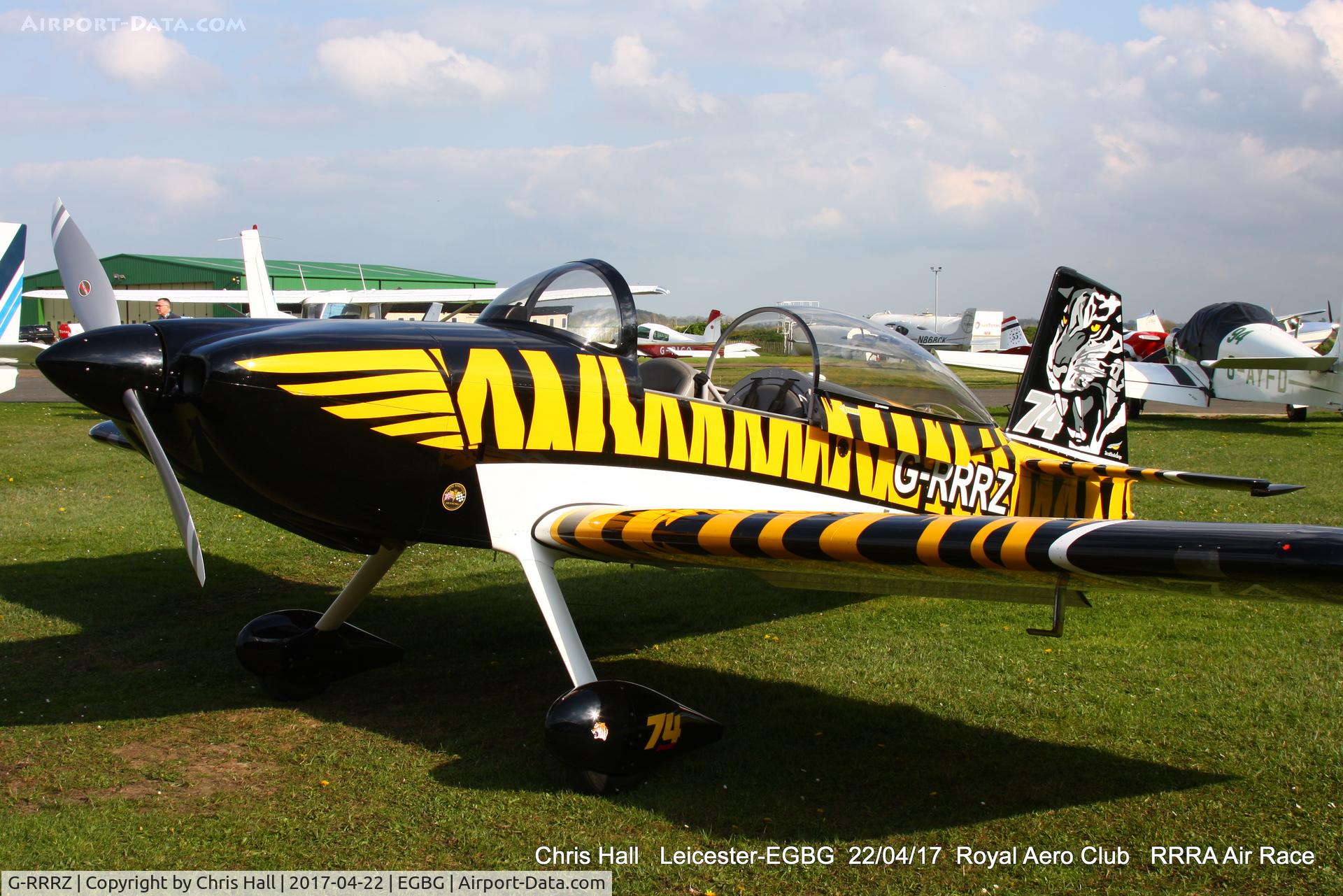 G-RRRZ, 2013 Vans RV-8 C/N PFA 305-15107, Royal Aero Club 3R's air race