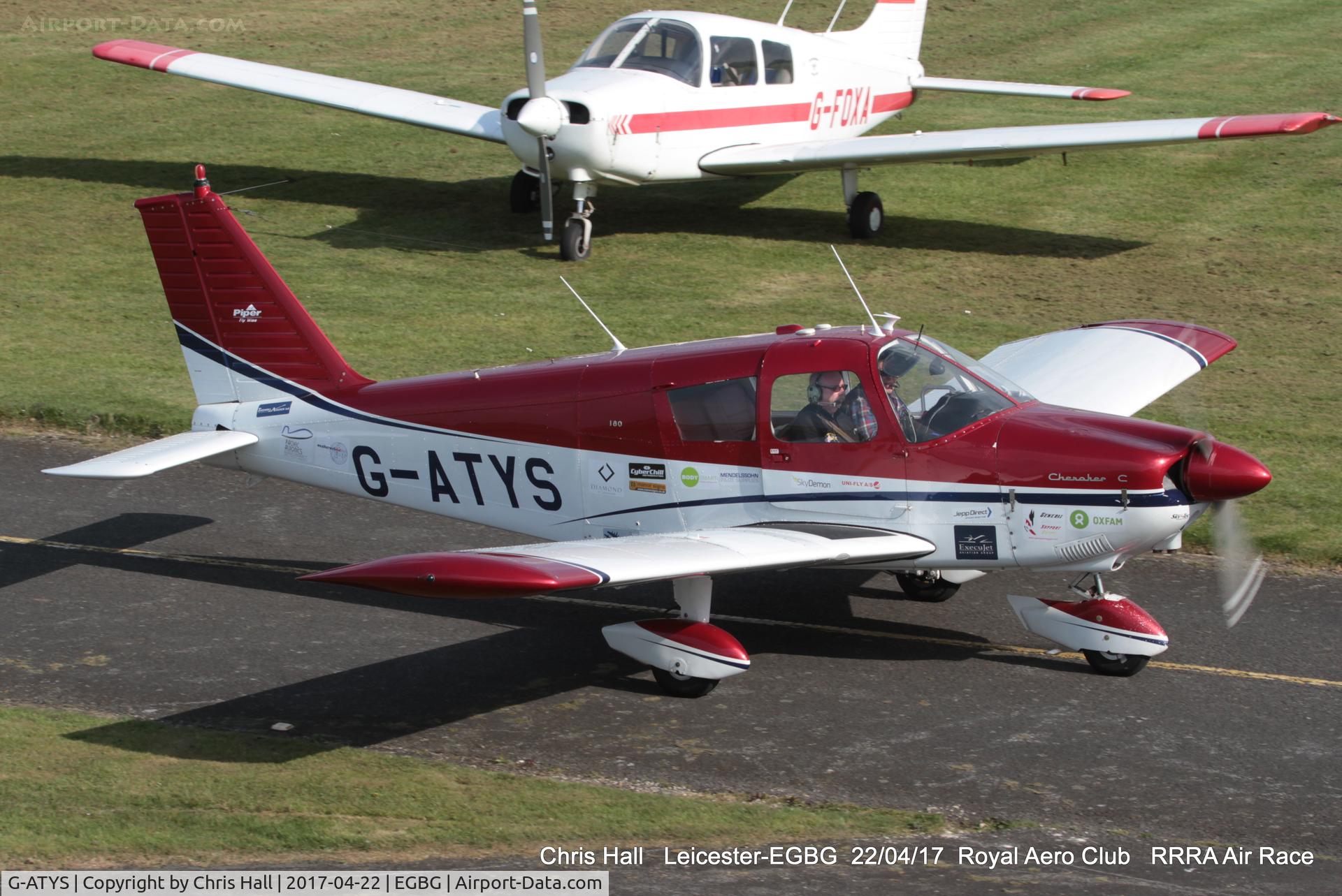 G-ATYS, 1966 Piper PA-28-180 Cherokee C/N 28-3296, Royal Aero Club 3R's air race