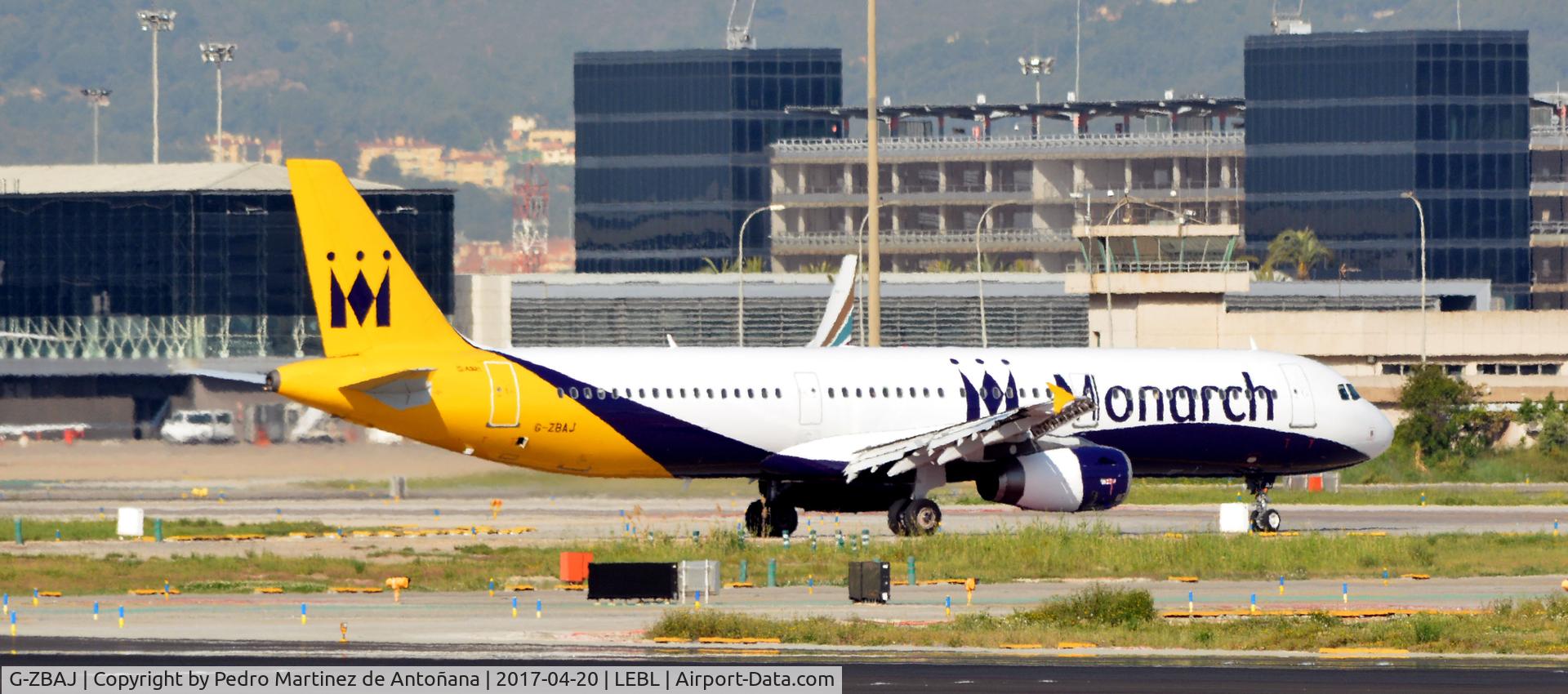 G-ZBAJ, 2005 Airbus A321-231 C/N 2610, El Prat  -  Barcelona  -  España