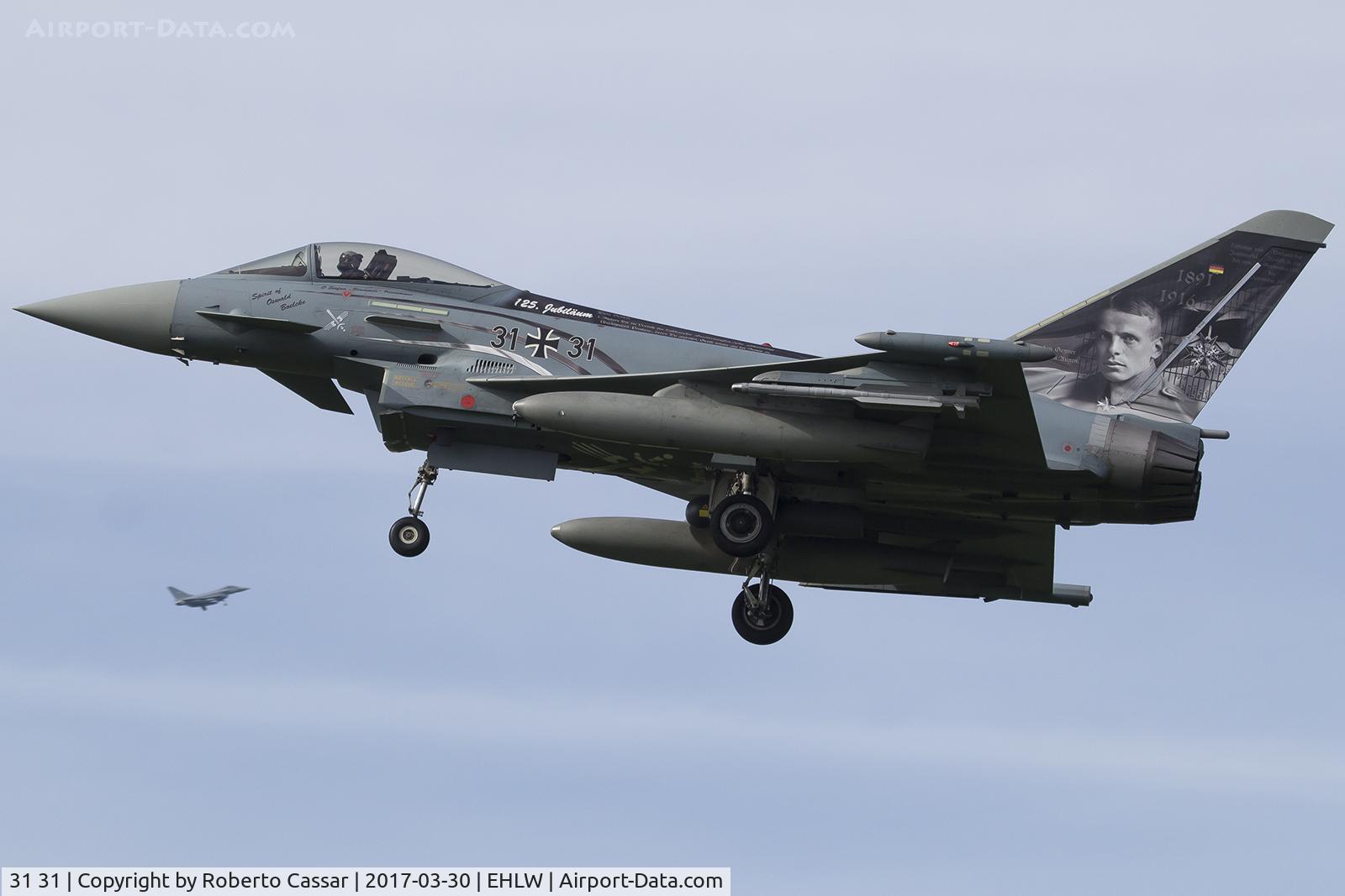 31 31, 2015 Eurofighter EF-2000 Typhoon S C/N GS091, Frisian Flag 2017