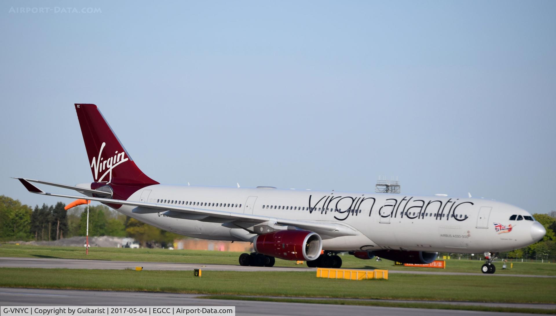 G-VNYC, 2012 Airbus A330-343X C/N 1315, At Manchester