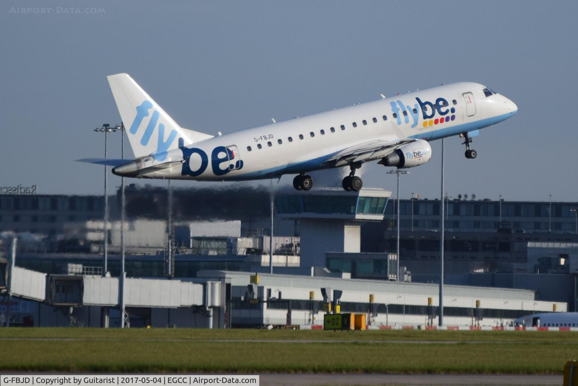 G-FBJD, 2011 Embraer 175STD (ERJ-170-200) C/N 17000329, At Manchester